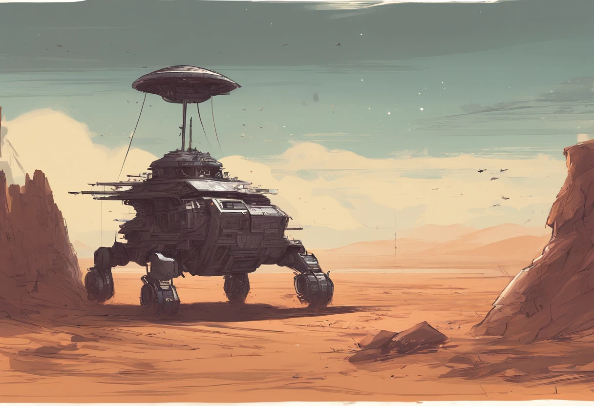 Apocalyptic War, Tons de branco, Preto, Um deserto, sobrevivente, , Sombreamento, atmosfera sombria, Escura, ((Noite)), Banners, capa do livro,deserto,Estilo ocidental,Construction of vacant lots,Robot cowboys,Cidade Ocidental,Motos,a revolver,Muralha do castelo,(flying saucer in the sky), alto contraste