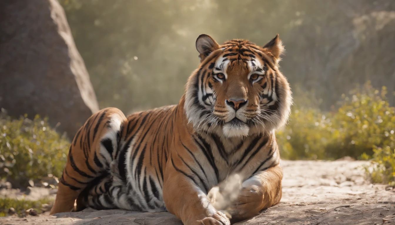 1 Tigre, animal, WarFrame, intricate pattern, linhas de energia, stanisław, olhos brilhantes, elegante, intenso, UniForme vermelho e preto sangue, sozinho, moderno, cidade, Ruas, nuvens escuras, tempestade, chuva Forte, dramatic lighting, (master part:1.2), melhor qualidade, high resolution, lindo detalhado, extremamente detalhado, perfect lighting,(corpo inteiro, (dynamic pose), action pose), (Rim lighting, studio lighting, luz da lua distante, Noite, Florescer), (cinemactic, melhor qualidade, master part, texturas ultra HD, altamente detalhado, hyper realistic, detalhes intrincados, 8k, Fotorrealista, arte conceitual, pintura Fosca, Autodesk Maya |, vray render, ray tracing, HDR), (DSLR, quadro completo, 16mm focal length, F/Abertura 8, dynamic perspective, Dynamic angle, proportion Aurea, FotograFia ampla, wide field of view, proFundidade de campo, Reduzir)