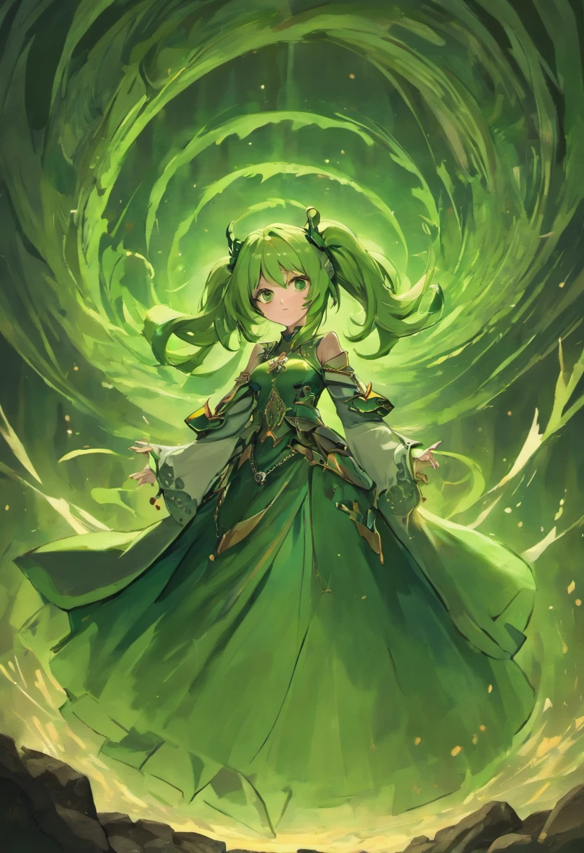 medieval times,A handsome woman resembling a man has long dark green hair、Green eyes,The expression is cold,A poisonous snake wrapped around his neck,viciousness,unholy,badass,Wearing white delicate religious clothes,In the middle of the wilderness,Full body like。
