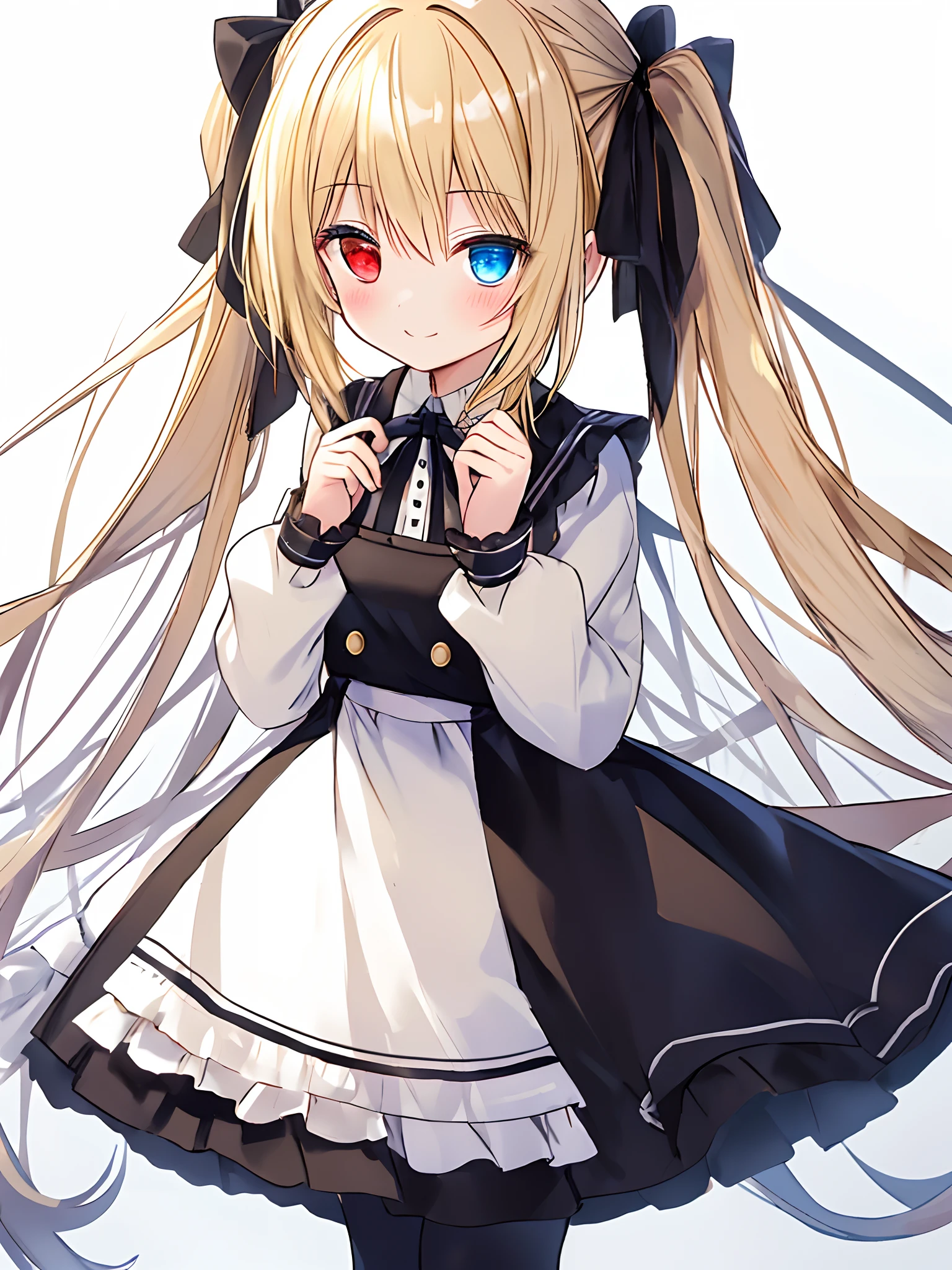 nsfw,((One man and one woman,Having sex)),Riding on top of a naked man,四つん這い,Showing off her nipples,masterpiece, best quality, highres, hmaw1, long hair, hat, black dress, long sleeve, black sleeves, white bloomers, cowboy shot, Simple Background