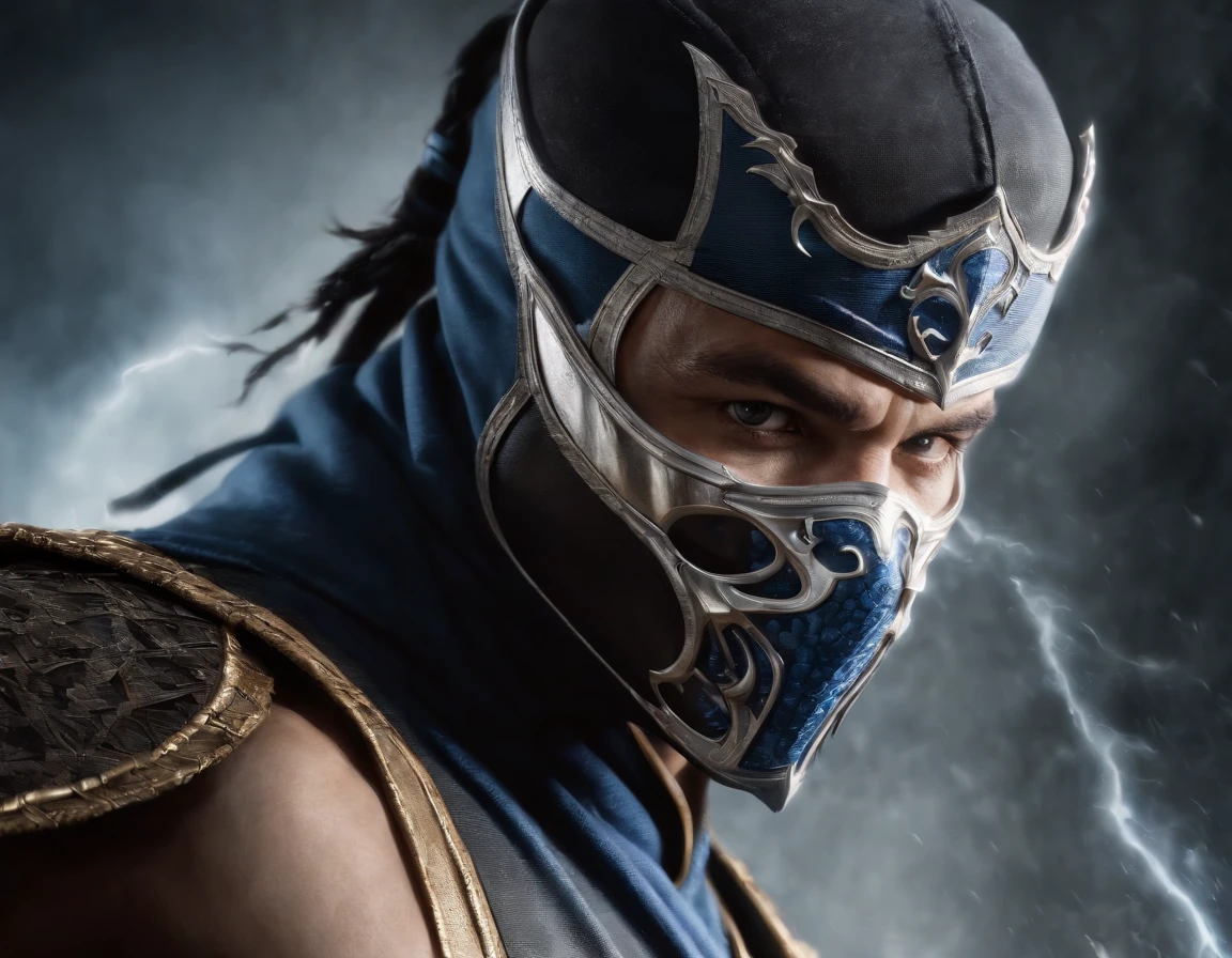 ((Subzero do mortal Kombat, ultra realistic)), (((corpo inteiro))), ((perfect hands)), atordoante, hyper realistic, octan render, surrounded by the effect of smoke and lightning, Estilo Mortal Kombat, fundo antigo, elegante, atordoante, (papel de parede), arte conceitual, detalhes intrincados, altamente detalhado, ((cinemactic)), Dramatic, (extremely high quality, Concedido, master part:1.5), (fotorrealista:1.5), fotografia, Realistic photo, Nikon, Luz Natural, 4k, highes definition, XF IQ4, 150MP, 50 millimeters, ISO 1000 Certification, 1/250 Anos, Luz Natural, Adobe Lightroom, photolab, Photographic Affinity, PhotoDirector 365,