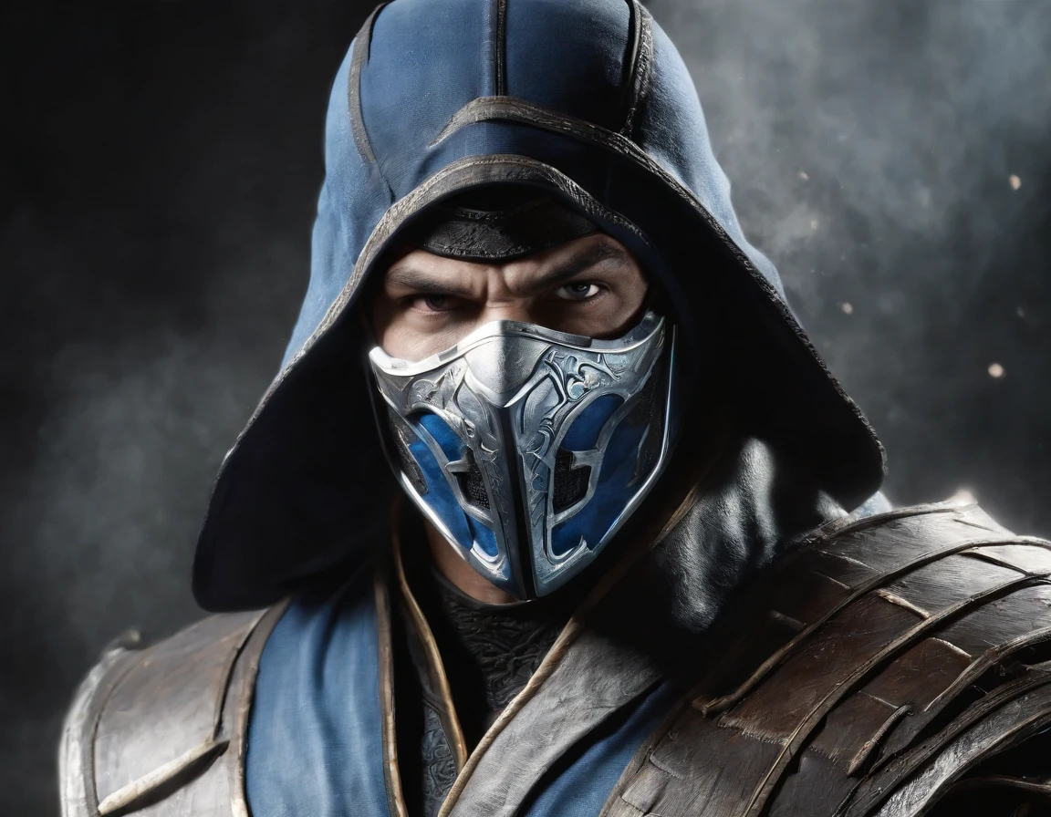 ((Subzero do mortal Kombat, ultra realistic)), (((corpo inteiro))), ((perfect hands)), atordoante, hyper realistic, octan render, surrounded by the effect of smoke and lightning, Estilo Mortal Kombat, fundo antigo, elegante, atordoante, (papel de parede), arte conceitual, detalhes intrincados, altamente detalhado, ((cinemactic)), Dramatic, (extremely high quality, Concedido, master part:1.5), (fotorrealista:1.5), fotografia, Realistic photo, Nikon, Luz Natural, 4k, highes definition, XF IQ4, 150MP, 50 millimeters, ISO 1000 Certification, 1/250 Anos, Luz Natural, Adobe Lightroom, photolab, Photographic Affinity, PhotoDirector 365,