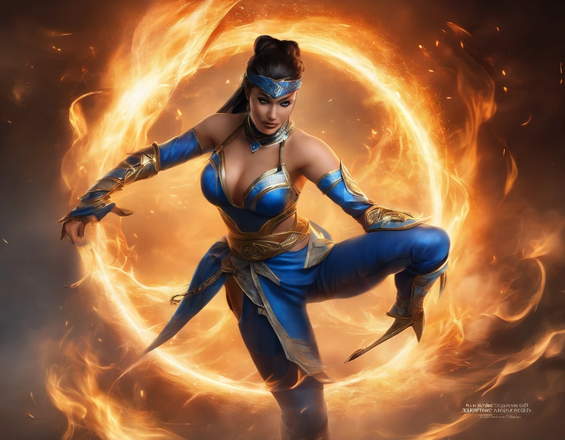 ((Kitana do Mortal Kombat, ultra realistic)), (((corpo inteiro))), ((perfect hands)), atordoante, hyper realistic, octan render, surrounded by the effect of smoke and lightning, Estilo Mortal Kombat, Fundo antigo, elegante, atordoante, (papel de parede), arte conceitual, detalhes intrincados, altamente detalhado, ((cinemactic)), Dramatic, (extremely high quality, Concedido, master part:1.5), (fotorrealista:1.5), fotografia, Realistic photo, Nikon, luz natural, 4k, highes definition, XF IQ4, 150MP, 50 millimeters, ISO 1000 Certification, 1/250 Anos, luz natural, Adobe Lightroom, photolab, Photographic Affinity, PhotoDirector 365,
