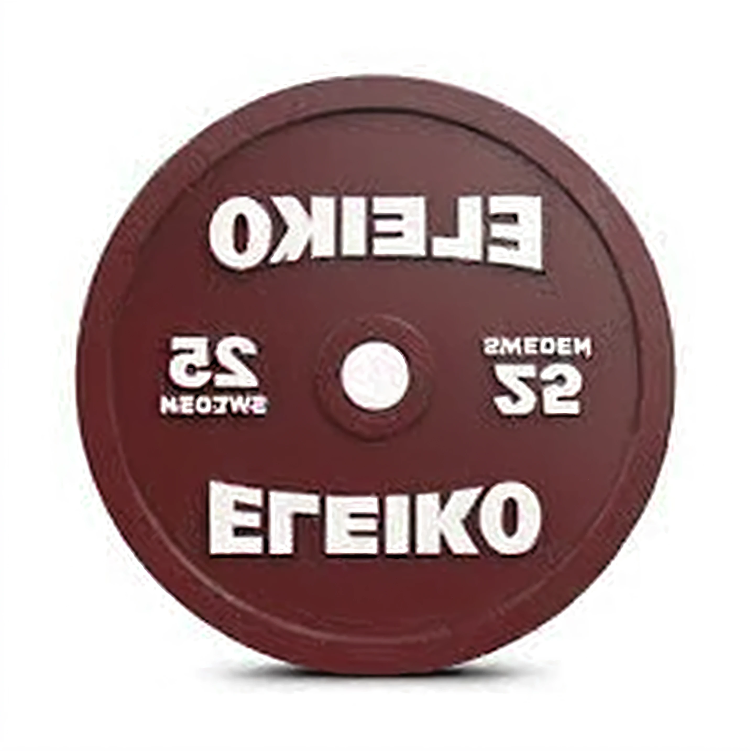 um close up de uma placa vermelha com um logotipo branco e preto, por Exekias, Nekro, Nekro XIII, Anthony, Nekro III, Espoo, desconhecido, Ed Repka, no fundo branco, "The Titan of Erebos, inspirado em Exekias, Imagem promocional, Zellk, 81 millimeters, em fundo claro