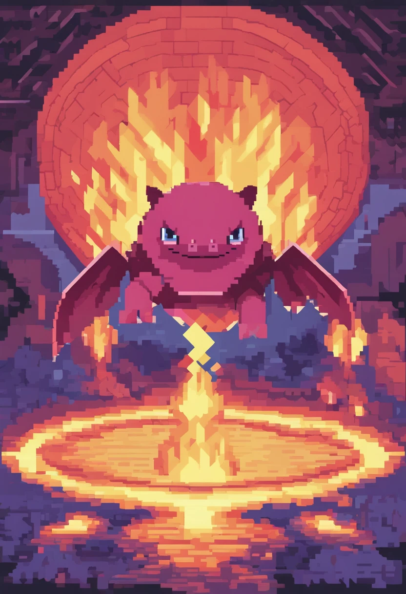 Pokémon axolotl fire and electric type