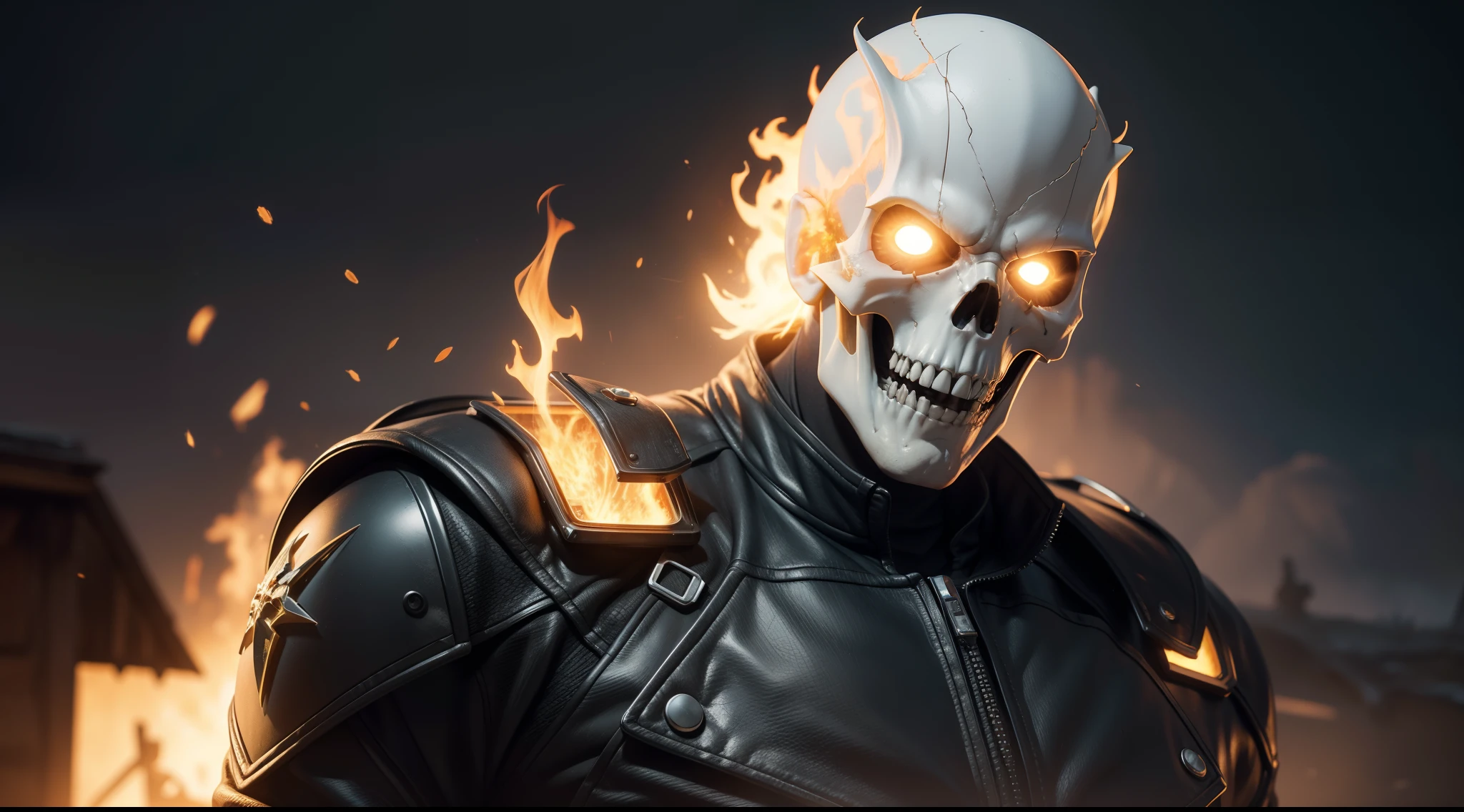 (gloomy shot: 1.1), epic realistic, Cyborg Ghost Rider from Marvel in a red smoke cloud, soft cinematic light, Adobe Lightroom, darkroom, HDR, intricate, highly detailed, (depth of field: 1.4), hyper-detail (artstation: 1.4), cinematic, warm light, dramatic light (complex details: 1.1)