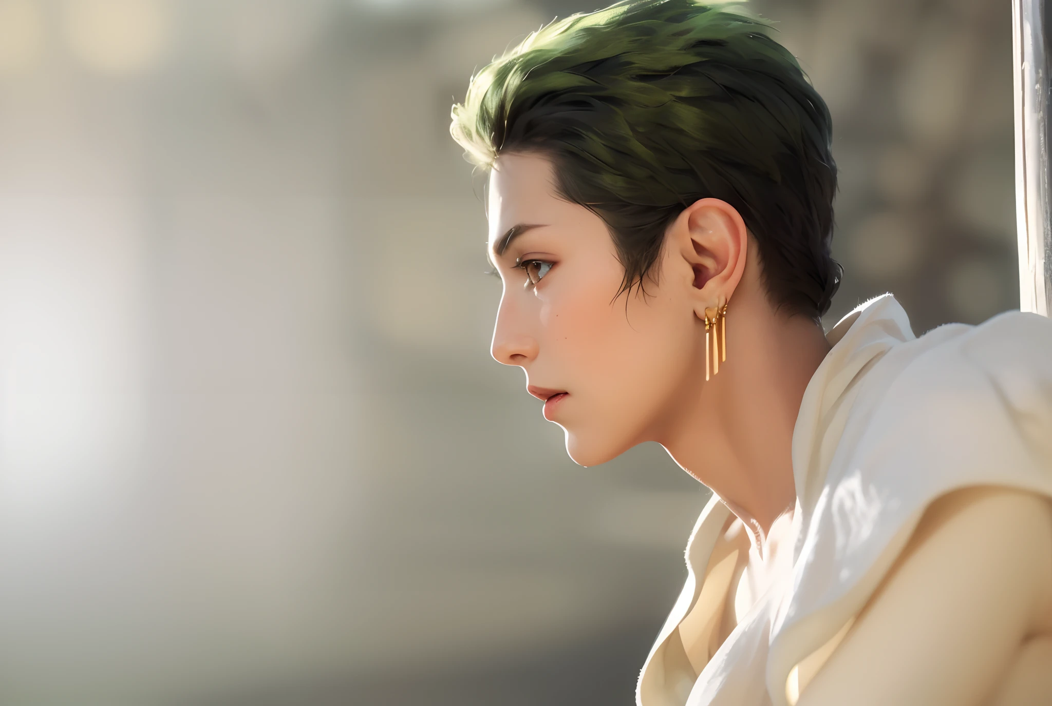 (Handsome druid male: 1.3) is standing (highly detailed CG unity 8k wallpaper, masterpiece, best quality, very detailed, beautiful detailed eyes: 1.2), best lighting, (best shadow, very delicate and beautiful bloom) , masterpiece, best quality:1.1, realistic:1.3, cinematic lighting:1.2, in a dark cave:1.5, ultra photoreal, photorealistic:1.0, sharp focus:1.1, depth of field:1.1, 50mm, Nathan Wirth style, Hasselblad X1D II, Porta 160 pointed ears, elf