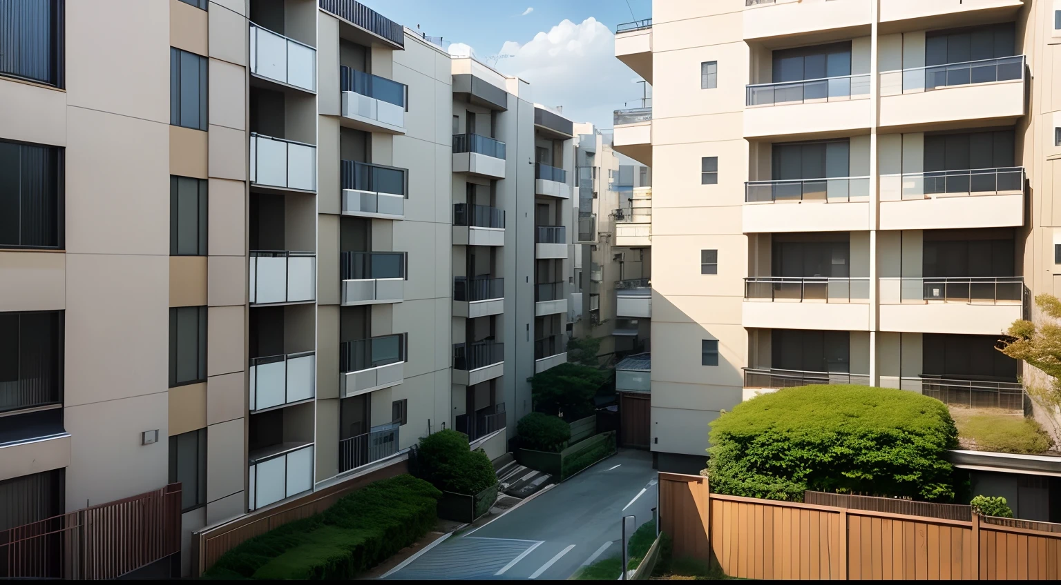 Residential area、condominium、23 steps、No window、Horizontal landscape