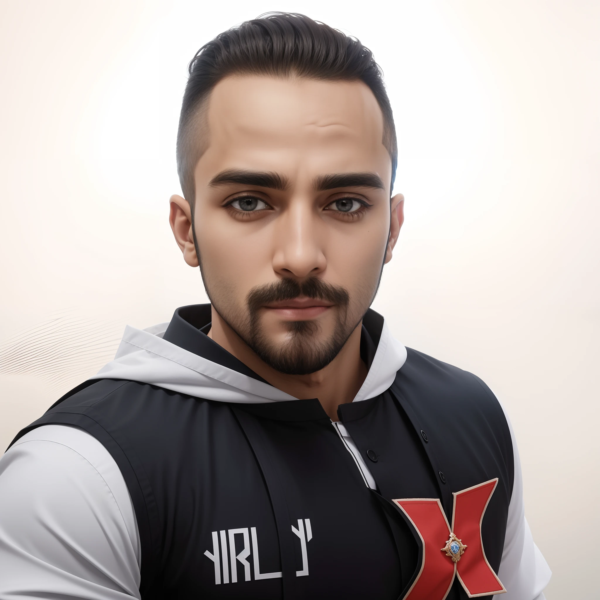 Homem macho, roupa branca, Camisa, Camisa decente, Blusa branca decente, heavens, celestial, Olho realista, olhos detalhados, olhar piedoso, Olhar forte, Rosto detalhado, boca normal, boca detalhada, renderizado, fotorrealista, Ultra HD | | |, 4k, 8k, 16k, alta resolução, imagem 8k, Textura 8k,texturas detalhadas, cores detalhadas, Sombras realistas, sombras detalhadas, decente, long tunic, barba grande, Barba Judeu, Homem, macho, hebraico, cores detalhadas, nitidez detalhada, Ultra HD | |, Texturas realistas, contraste detalhado, 8k, sem turbante, without a hat, cabelo bem cortado, cabelo militar, cabelo preto natural, 8k, barba completa, barba grande, barba sem falha, barba bonita, Medium Size Beard, sem tatuagem, sem colares, sem brinco, sem colar, barbara Jesus, Barba detalhada, HD, 8K HD,