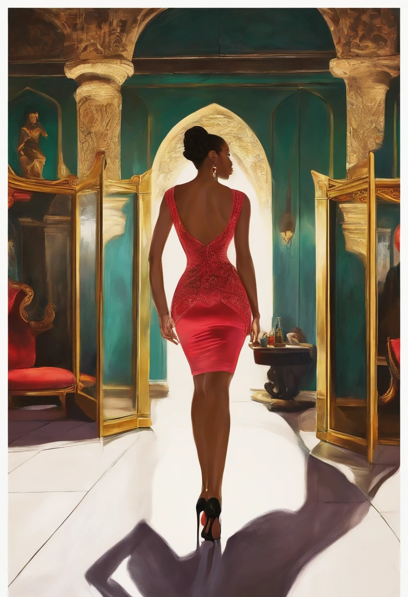 (Eso) , Diane Foxington Esota alone in a nightclub, rodeado de figuras borrosas. The Mood That serious, with a touch of solitude transmitted through its exprEsoion. Your Esotan eyes fixed on the Esopector, drawing them into the Esocena.
