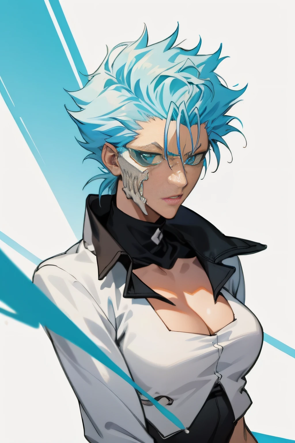 female version of Grimmjow Jaegerjaquez