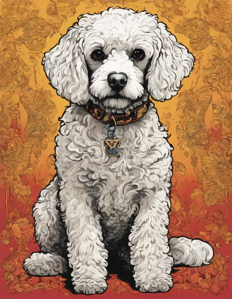Certamente! Here is a description of an illustration of a miniature Labrador in the style of Naoki Saito: "See a stunning artwork in Naoki Saito's signature style, com o charmoso e elegante Labrador Miniatura. This exquisite illustration captures the essence of this beloved breed with a touch of grandeur and mystique. The backdrop of this masterpiece transports you to an extravagant realm, onde o Labrador Miniatura ocupa o centro do palco. Your skin is portrayed with intricate attention to detail, mostrando cada curva e onda, while the eyes hold an air of wisdom and grace. A pose do Labrador em miniatura exala uma aura real e confiante, reflecting the proud behavior of the breed. O uso de ricos por Naoki Saito, Vibrant colors bring the artwork to life, fazendo o Poodle Miniatura se destacar contra o pano de fundo de paisagens exuberantes. Each brush stroke tells a story, evoking a sense of wonder and admiration for this enchanting creature. This illustration is more than just a visual treat; is a testament to Naoki Saito's skill and artistry, inviting you to immerse yourself in a world where the Miniature Poodle reigns supreme. If you are an art fan, dogs, ou ambos, This piece is sure to captivate your heart and imagination." Feel free to use this description for your Naoki Saito-style miniature Poodle illustration!
