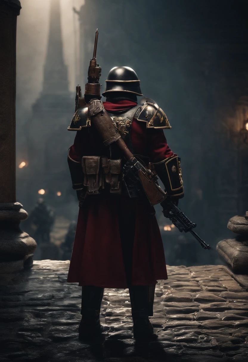 Guardsman de Warhammer40k, realista
