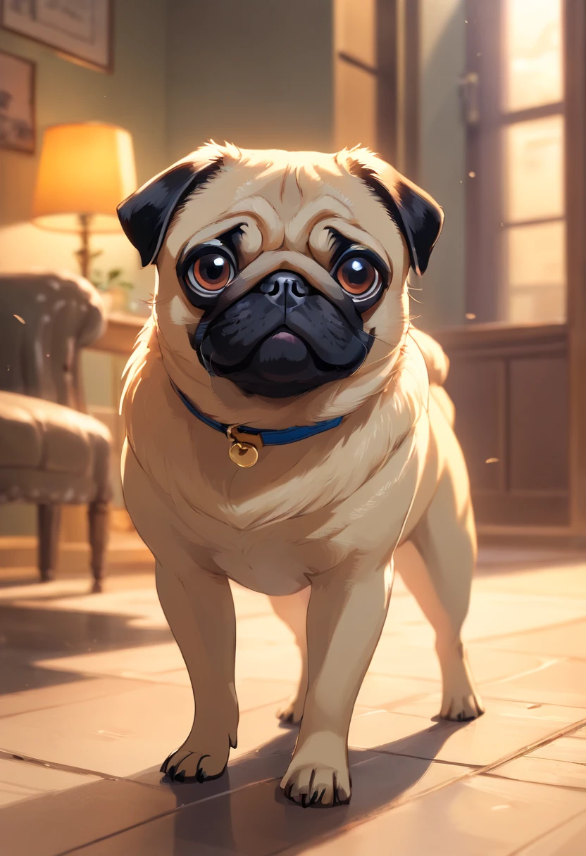 “Produce ultra-high-resolution images of chic Pug dogs in classic cat poses. We use advanced macro photography techniques to highlight the intricate details of your Pug’s coat, mustache, and expressive eyes. ”
Place the camera at the pug's eye level to create an intimate connection between the viewer and the pug subject. Implement a wide aperture to create a shallow depth of field, making the pug dog stand out clearly against a gently blurred background.
Improve your lighting to highlight the textures and contours of your Pug dog's body, and use software to remove harsh shadows and create a cozy atmosphere.
Catch the Pug dog in a relaxed position, yet balanced, showing flexibility and grace. Try to capture moments of natural movement, stretching, grooming, etc. to convey an authentic feeling.
We've implemented post-processing techniques that improve image clarity, contrast, and color balance, preserving every aspect of your Pug dog, from its intricate patterns to its intense gaze, rendering it in stunning detail.
Finally, capture fleeting moments that convey the pug's gentle beauty and innate grace, and celebrate the unique essence of the pug's curiosity and balance. ”