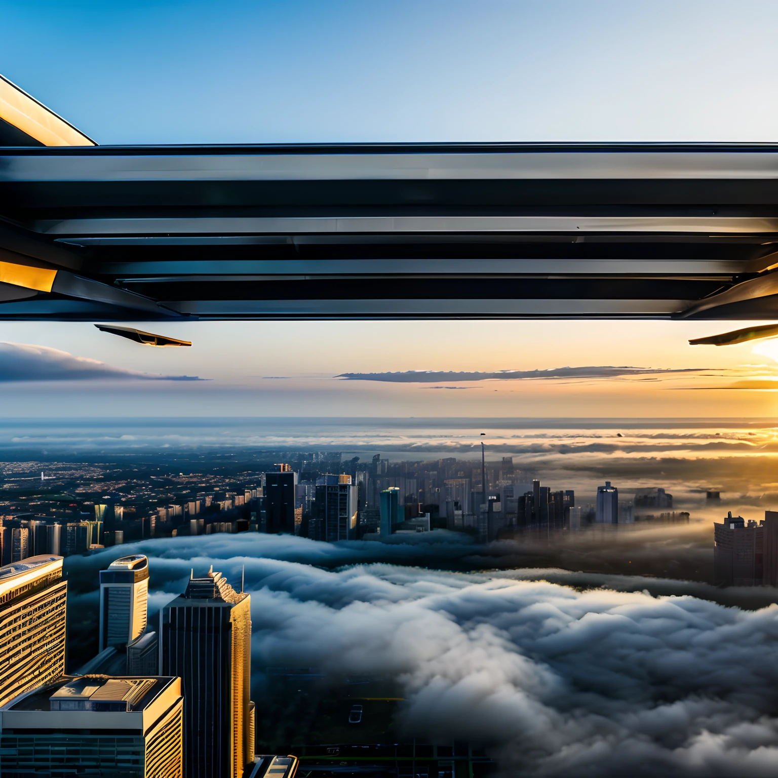 (best quality, highres, realistic:1.37), aerial photograph, beautiful and modern tall buildings, classic buildings, contrast with nature, urban atmosphere, morning mist, rising sun on the horizon, cityscape, São Paulo
Note:Here "aerial photograph" Sam"Aerial photography"means,Can be used to describe the angle overlooking the city。