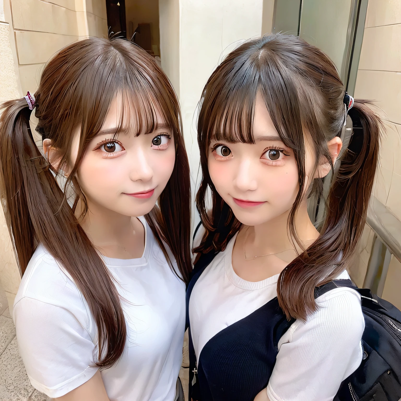 2girl, realistic, ultra detail, photography,