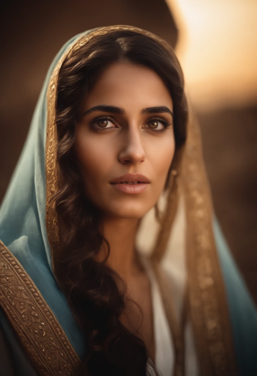 Biblical character Esther bible, beautiful Arab woman
