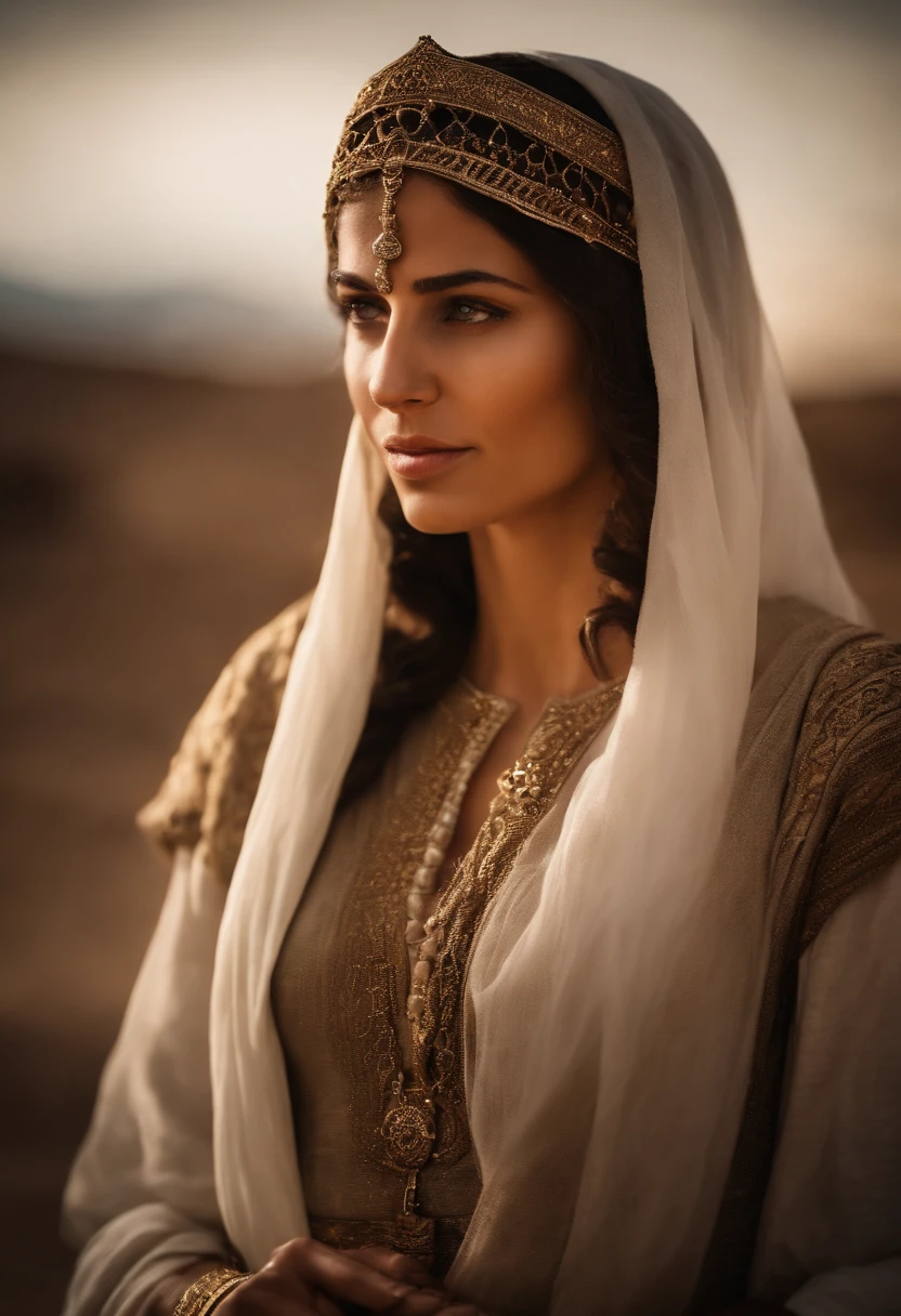 Biblical character Esther bible, beautiful Arab woman