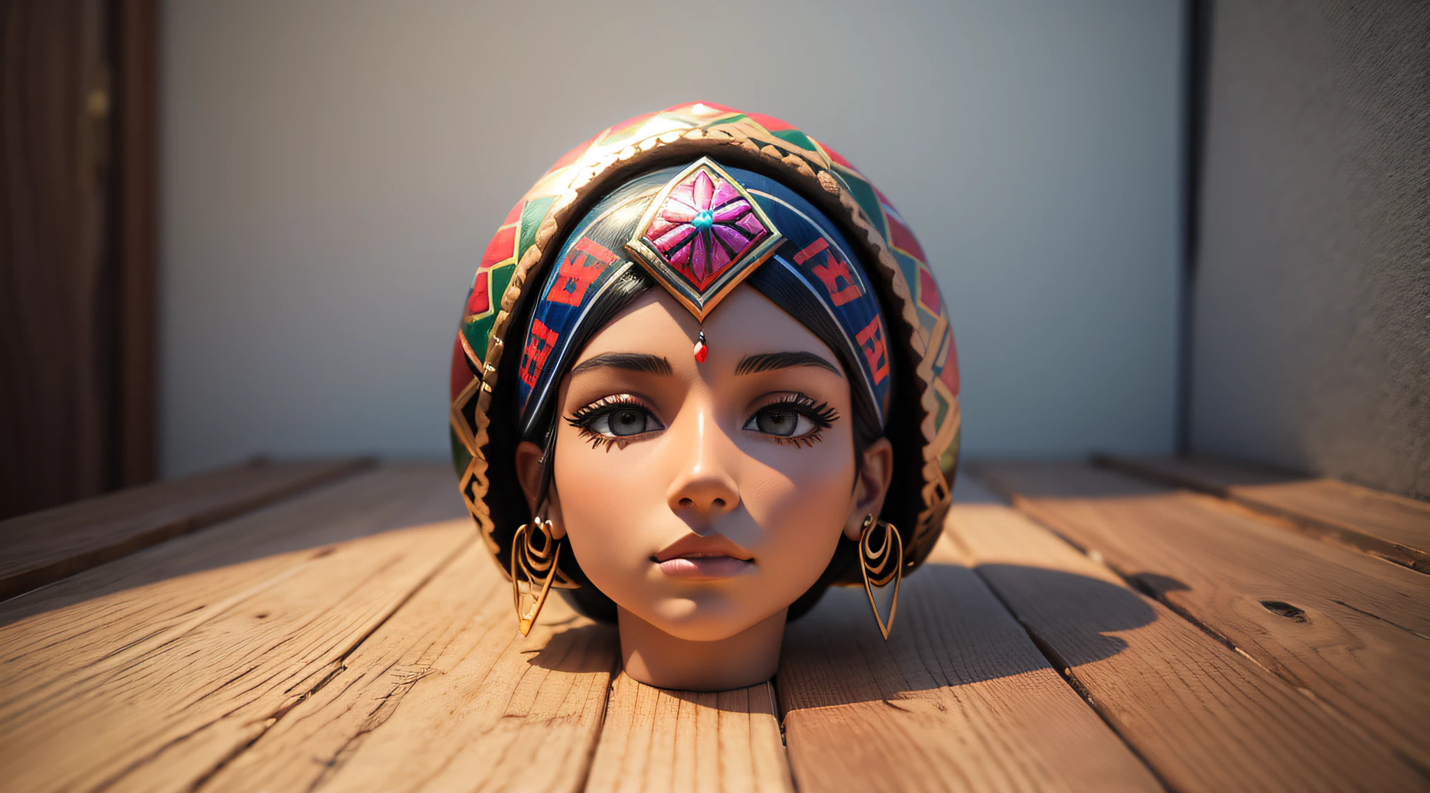 arte digital mexicano en accesorios para tu mesa, en 3D