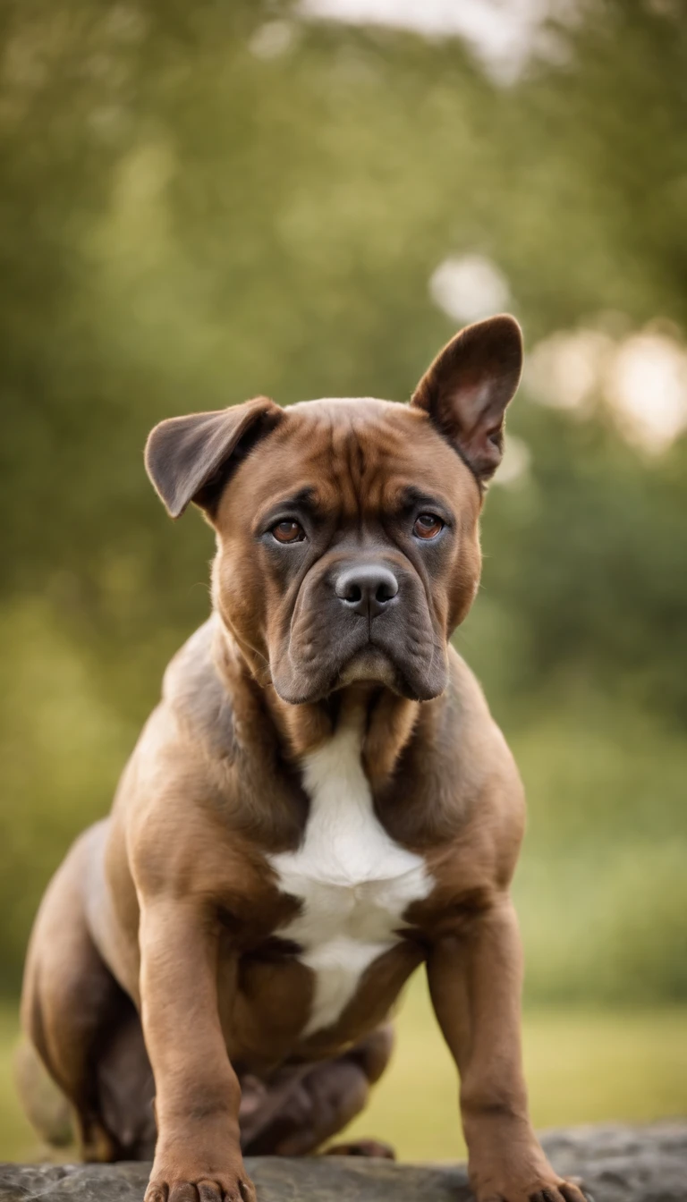 dog hulk uper strong, muscular,