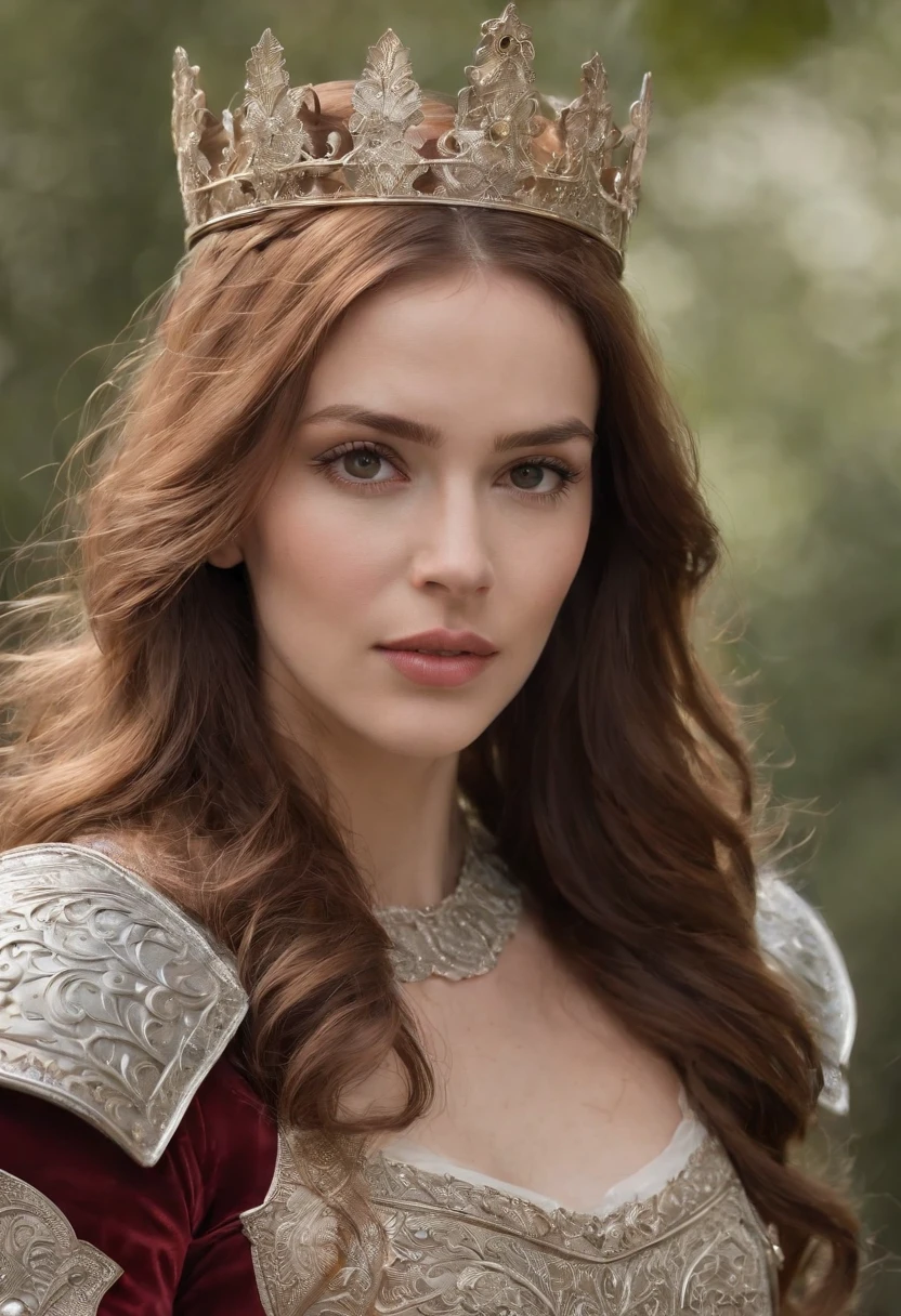 Royal Knights,Historic heavy armor envelops the entire body,Point the knight's sword at the sky,portrait of the,Split Close-up,solemn,flat breast,Modest,humble,Cinematic, nffsw, lowbrow, Convoluted, hiquality, Gorgeous shades, Intricate details, Super Slim;,OC Rendering,J,nsfw,