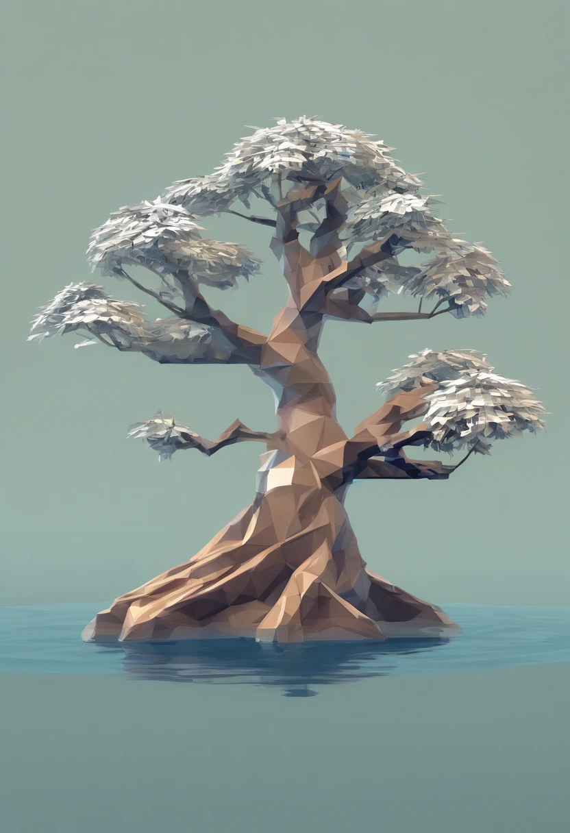 Wise beautiful water tree