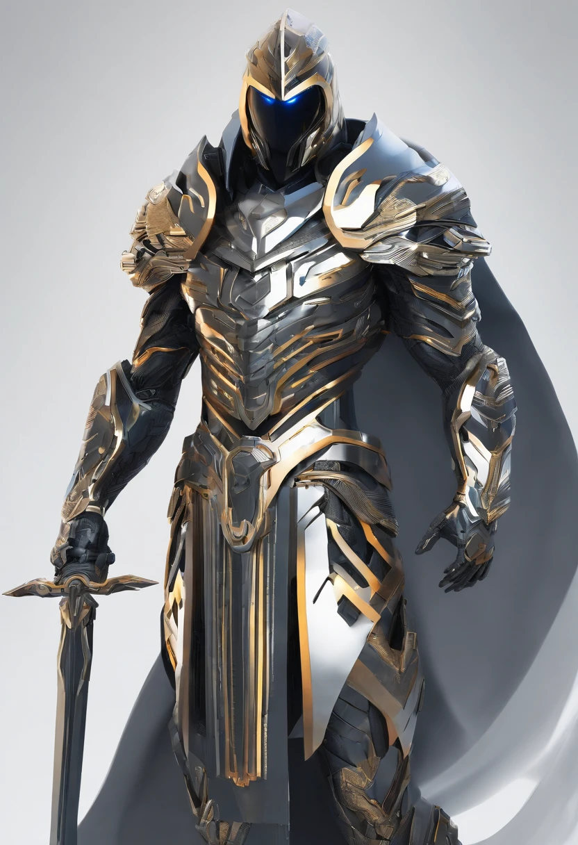 Masterpiece, best quality, detailed CG unity Greeks God Hades wearing in futuristic advance God armour