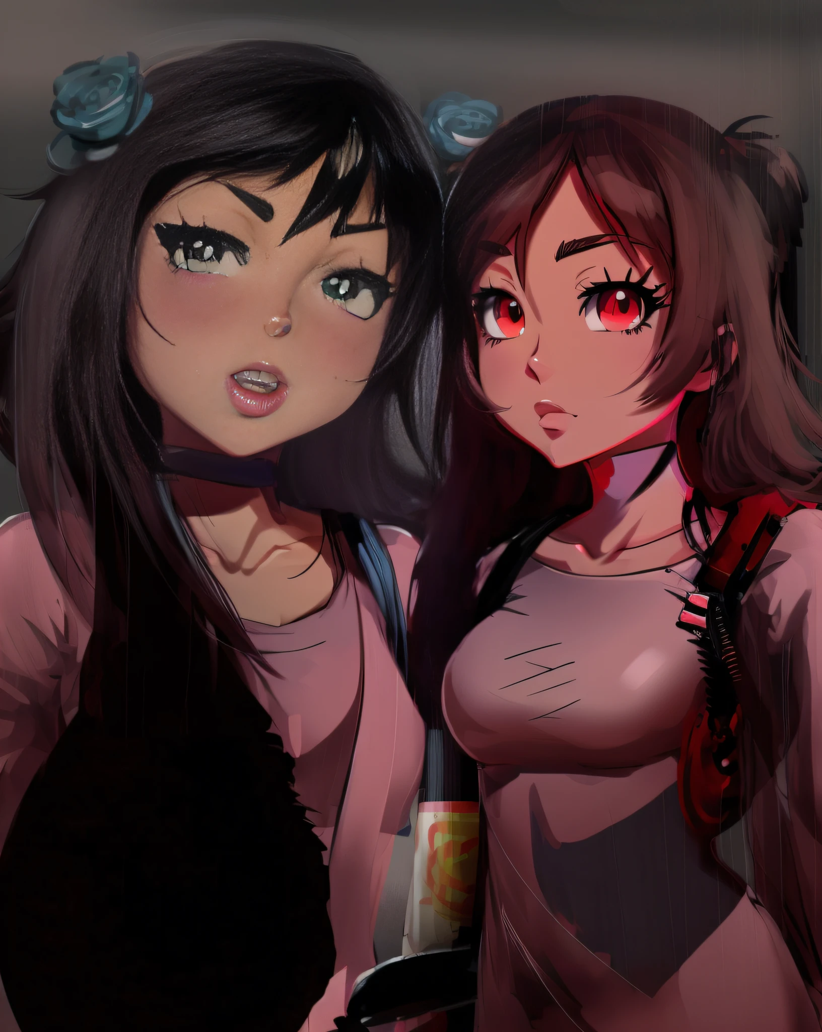 Cartoon style anime style