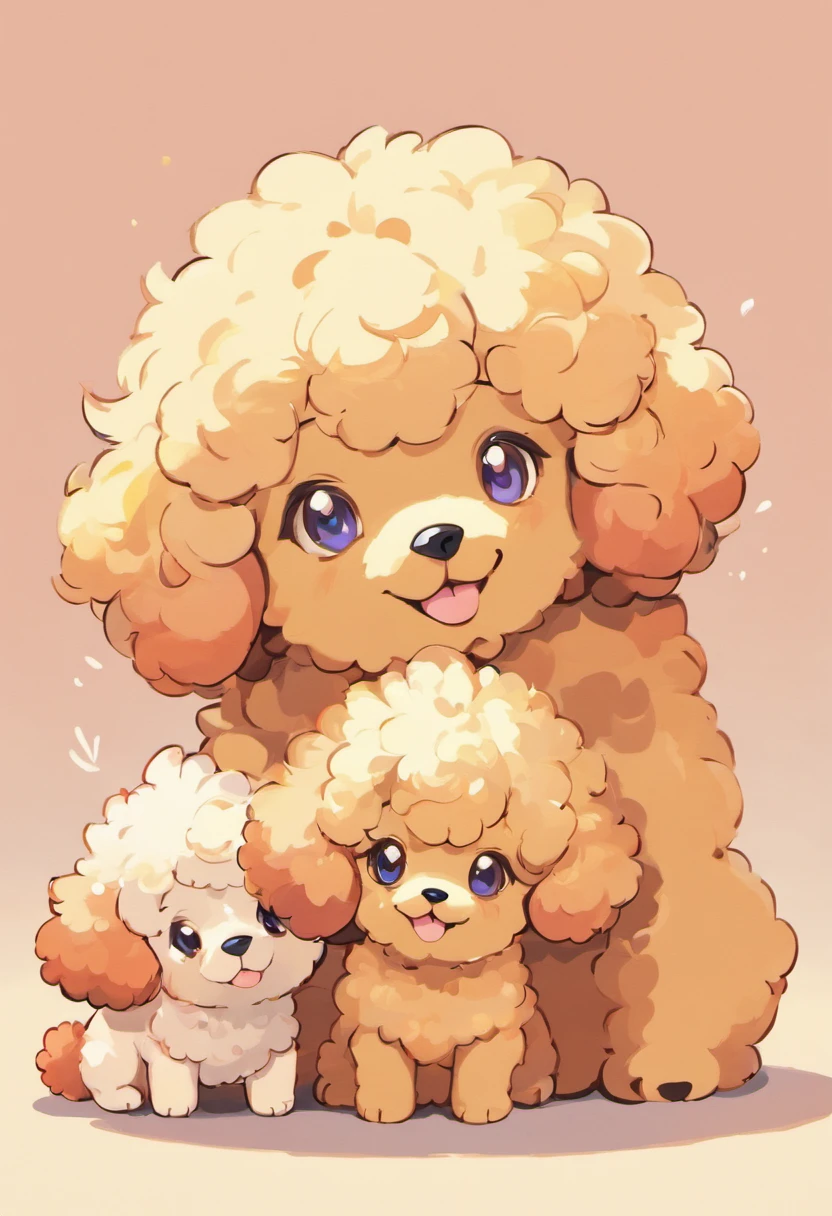 Cozy Toy Poodle family