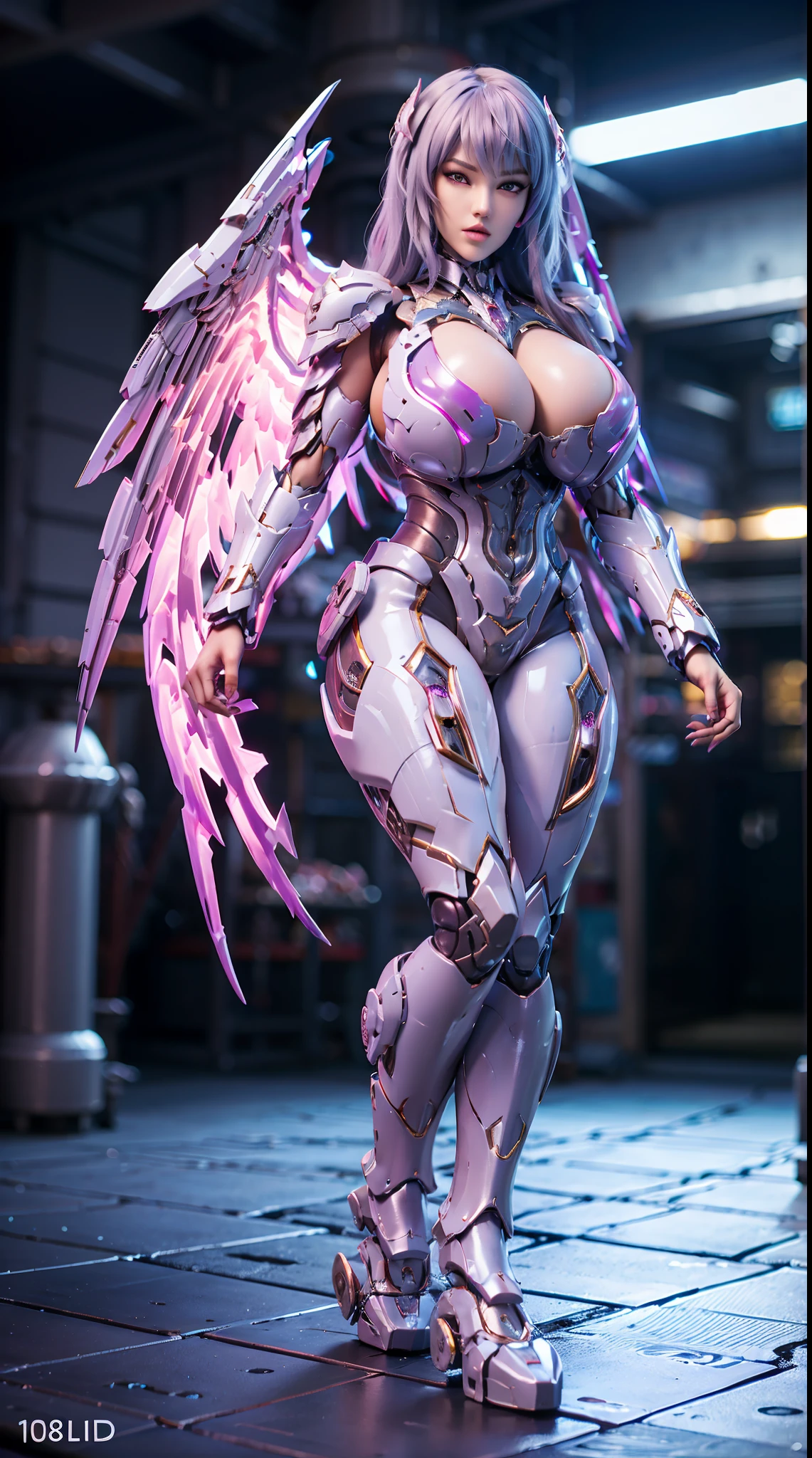 (DRAGON HEAD), (HUGE FAKE BOOBS), (BEAUTIFUL FACE), (WHITE:1, BLACK:0.8, RGB:1.2), (PHOENIX ARMORED MECHA GEAR), (((A PAIR LARGEST OF MECHA WINGS))), (SKINTIGHT MECHA PANTS), (CLEAVAGE), (SEXY LEGS), (LOOKING AT VIEWER), (FULL BODY), ((STANDING)), (SLENDER), (SEXY BODY), (MUSCLE ABS), UHD, 8K, 1080P.