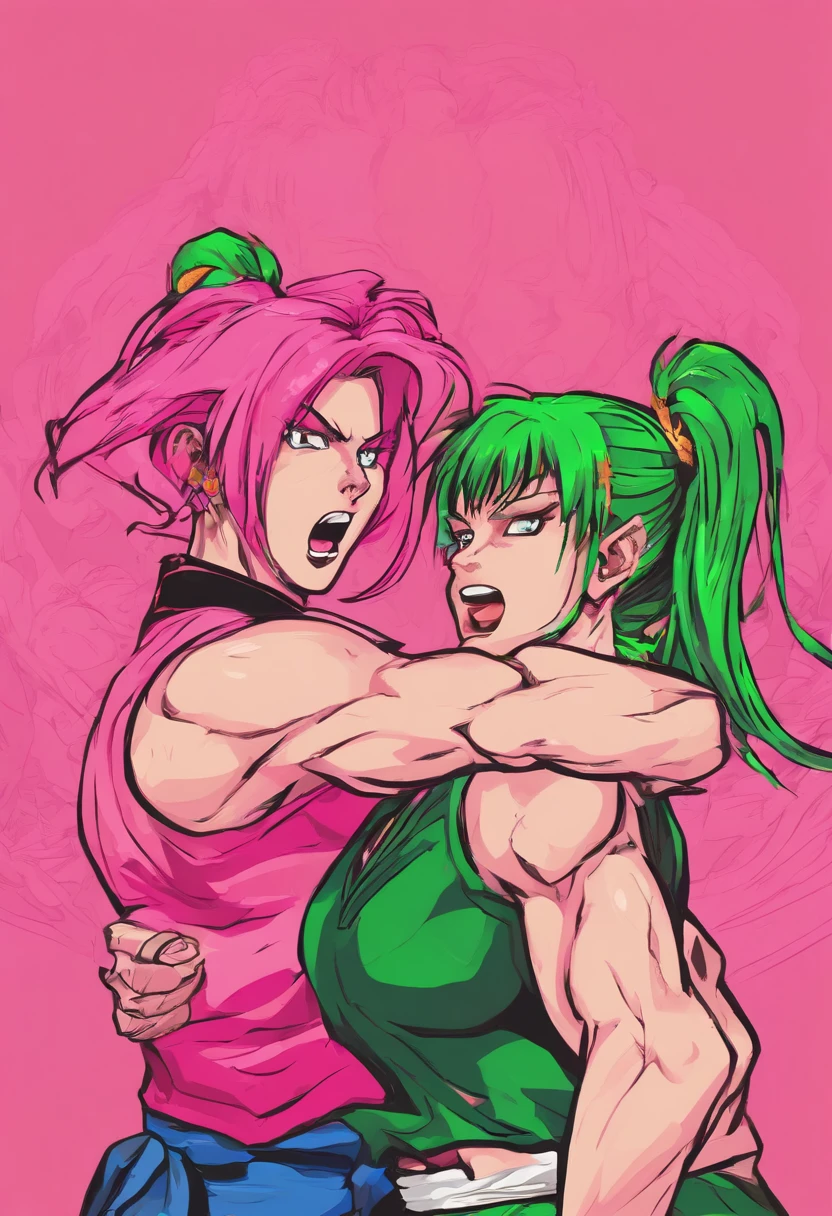 Kefla ,
Solo . Fullbody . Simple background , multiple view , Fitgirl , normal pose