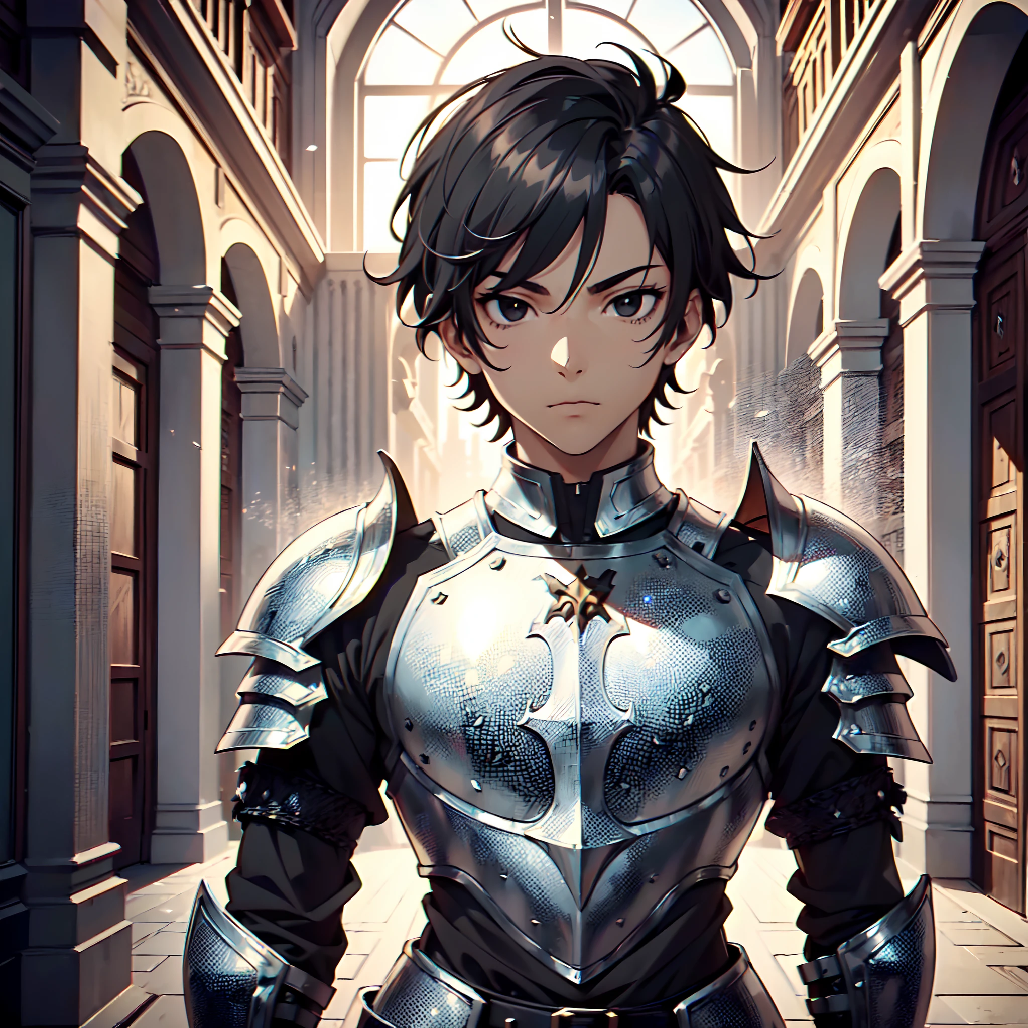 128K Ultra High Definition,
128K Ultra High Quality,
128K Ultra High Resolution,
Best Definition,
Best Quality,
Best Resolution,
Perfectly Detailed,
Perfectly Designed,
Extremely Detailed,
Extremely Designed,
Hyper Detailed,
Hyper Definition,
Hyper Quality,
Hyper Resolution,
Masterpiece,
(((Anime))),
Body Shot,
(((Boy))),
Handsome,
Muscular Body,
(((Black Short Hair))),
(((Black Eyes))),
(((Hyper Detailed & Perfectly Designed Armor Plates))),
(((Hyper Detailed & Perfectly Designed Baron Armor))),
(((Inside Of Medieval Royal Palace Background Scenery))),