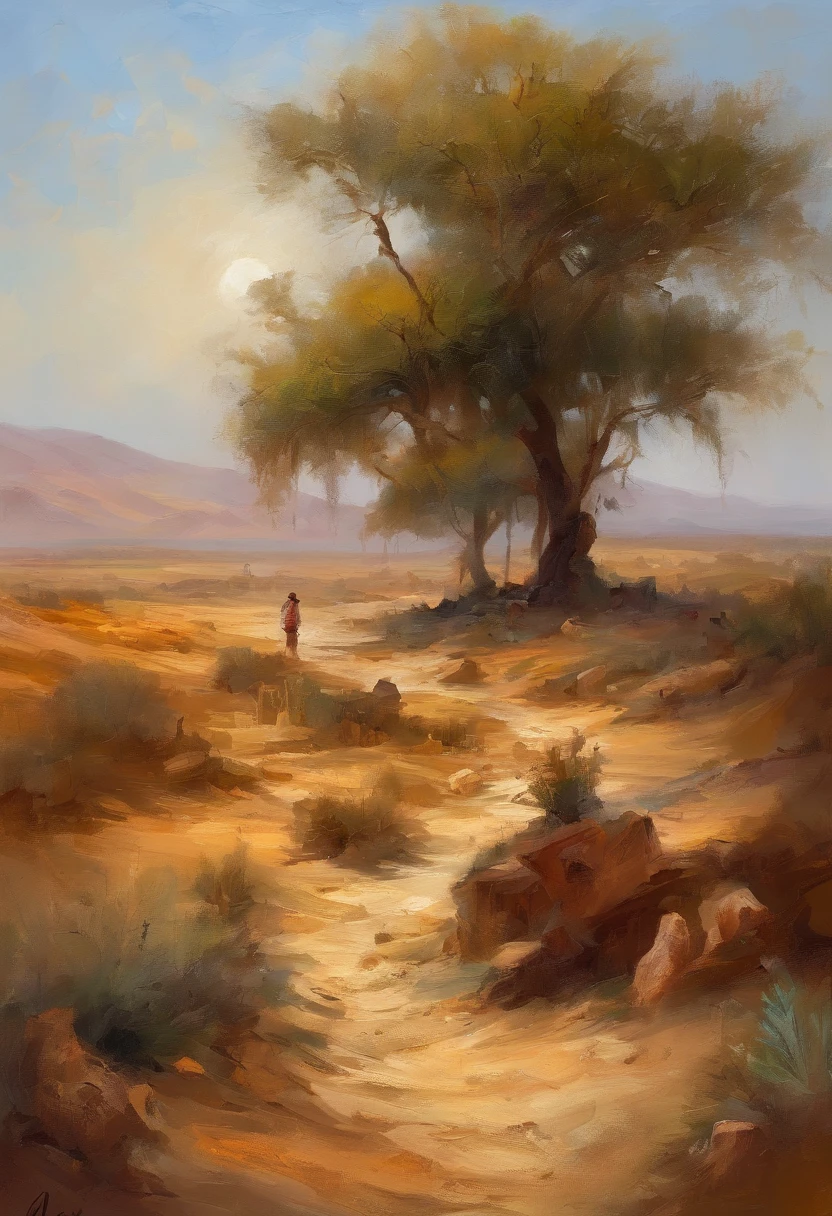 Ancient Pari，—Width 672, landscape artwork, environment design illustration, scenery art detailed, Seaside view, concept-art, 4k highly detailed digital art, 4 k digital painting, 4k digital painting, stunning digital illustration, Desert background, digital painting concept art, Detailed digital painting