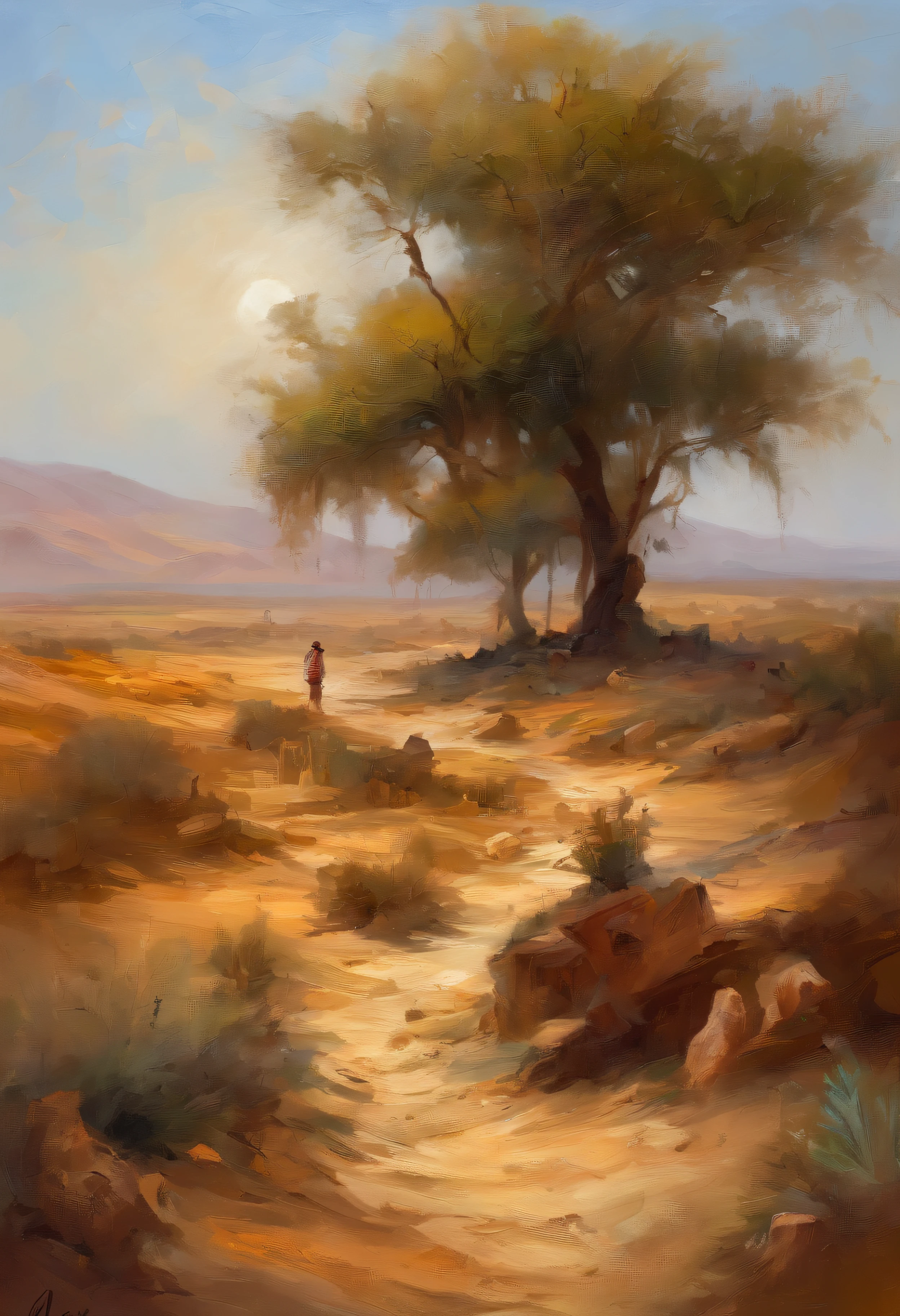 Ancient Pari,—Width 672, landscape artwork, environment design illustration, scenery art detailed, Seaside view, concept-art, 4k highly detailed digital art, 4 k digital painting, 4k digital painting, stunning digital illustration, Desert background, digital painting concept art, Detailed digital painting