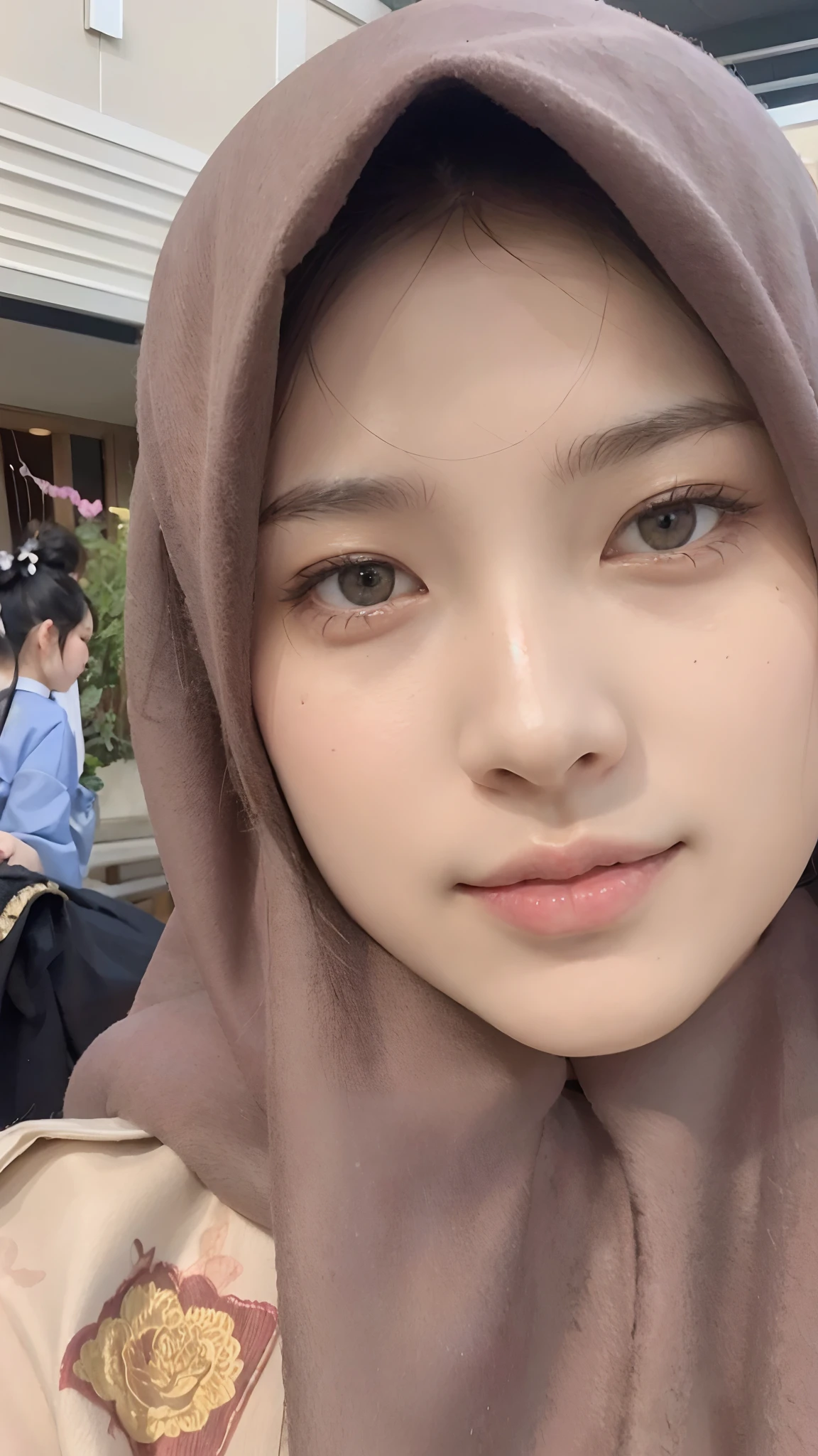 (Photorealsitic:1.4), (Top image quality:1.0), (超A high resolution:1.0), 8K, Raw photography, (masterpiece:0.2), (pureerosface_v1:0.5)、(Best Quality Detail:1.2)、realisitic、8K UHD、hight resolution、(1girl in:1.2)、The ultra-detailliert、High quality textures、intricate detailes、detaileds、Very detailed CG、High quality shadows、Detail Beautiful delicate face、Detail Beautiful delicate eyes、depth of fields、Ray traching,1girl in, japanaese girl, Cute, slender, Black kimono, Kimono with Japanese pattern,Floral scrunchie, Beautiful skin, Facing the front,Sit down, Sit upright and say thank you,Align your hands elegantly,Smile faintly The Land of Japan,Japanese garden,Luxury Japanese-style room, skyporn, Magic Hour, (Realistic:1.3), Finely detailed, quality, (masutepiece:1.2), (Photorealistic:1.2), (Best Quality), (Intricate details), Dramatic, Ray tracing, photograph, +Lola