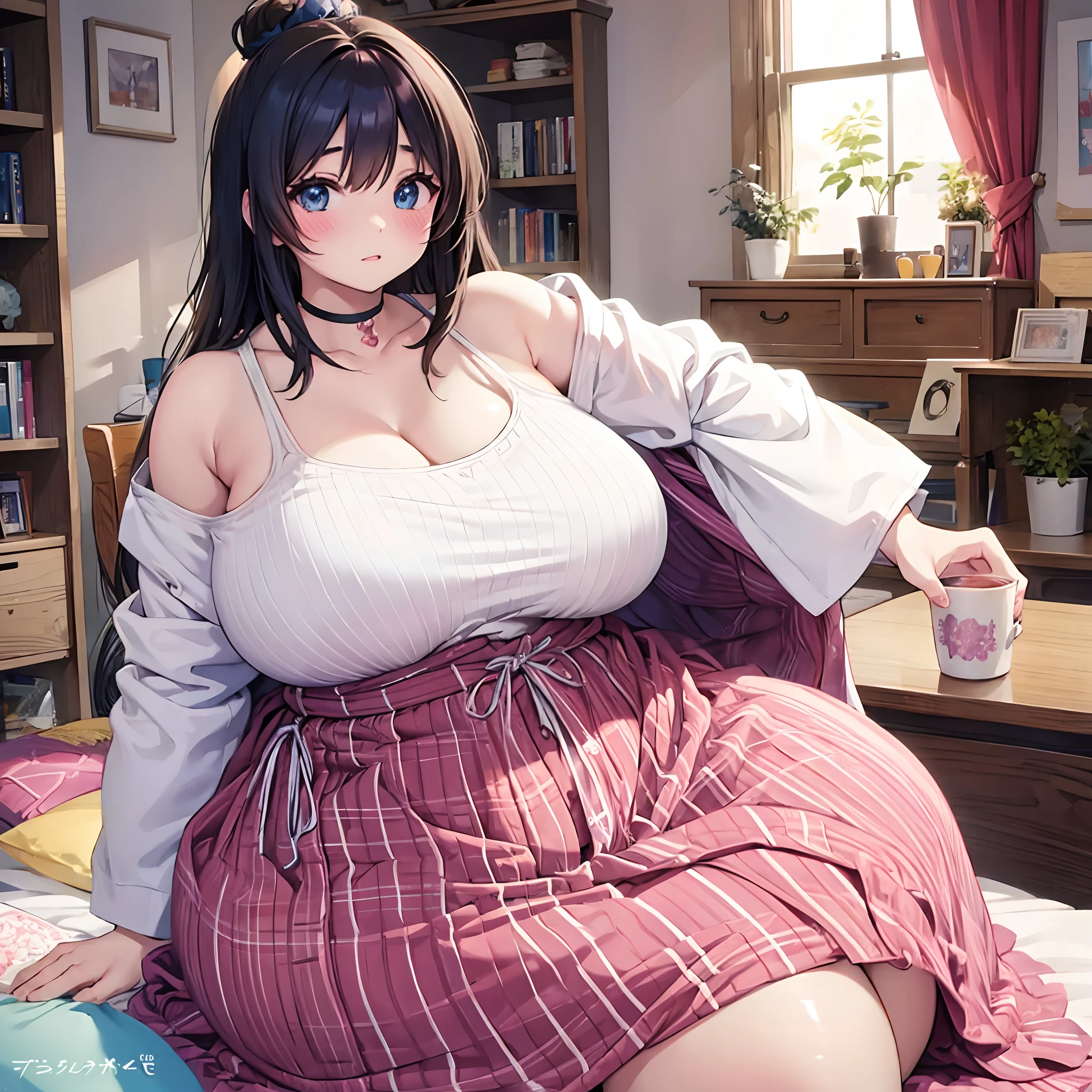 a big fat anime girl