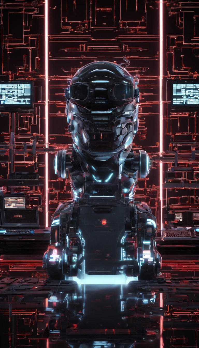 The person in the photo I gave々Using the,Robotic rats, (Blind box toy style:1.2), (Full body shot) , 1 Transparent Boy,Behind him is a transparent and cute robotic mouse, Transparent mech, Exquisite helmet:1.2, Luminous goggles:1.2, Cyberpunk, dreamy glow, bright neon, Clean, White background, ( Global illumination, Ray traching, NFFSW, unreal render,reasonable design, high detal, masutepiece, Best quality, hyper HD, Cinematic lighting)