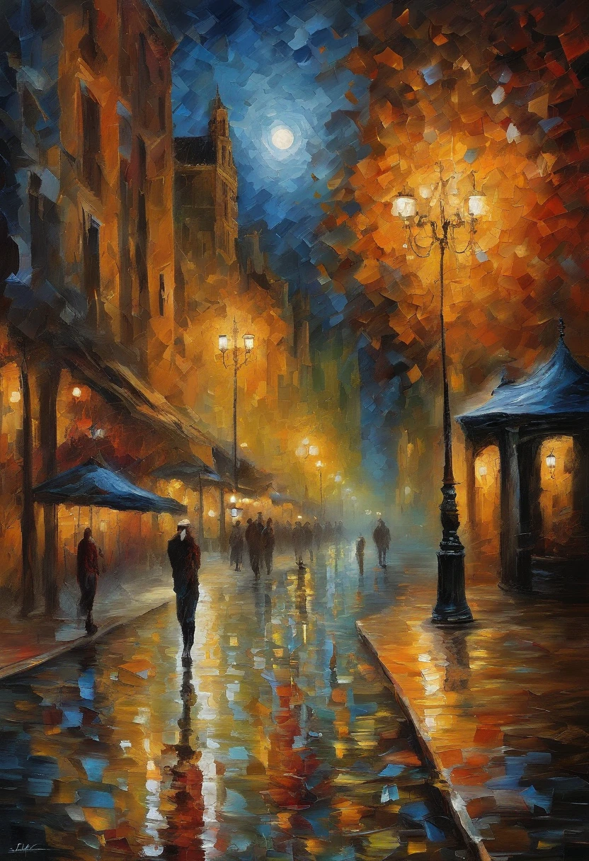 (best quality,4k,8k,highres,masterpiece:1.2),ultra-detailed,(realistic,photorealistic,photo-realistic:1.37),mysterious,oyster,Van Gogh-inspired,ethereal,starry night,shattered Rockefeller Building,sinister,vibrant colors,brushstroke texture,depth,moonlit atmosphere,intricate details,haunting,unforgettable,yet melancholic,twisted perspective,unsettling,confusing