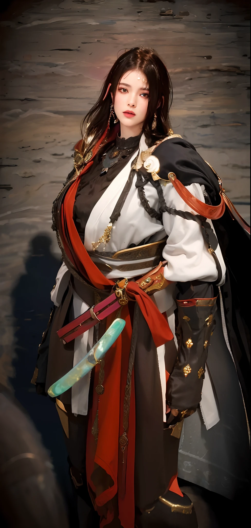 (masterpiece, top quality, best quality, official art, beautiful and aesthetic:1.2), (1girl), extreme detailed, (fractal art:1.3), colorful, highest detailed, perfect face, upper body, HDR, (praying:1.3), (white cloak golden lines:1.2), galaxy, (light streaks), striking visuals, (dynamic streaks, luminous trails:1.2), vibrant colors,