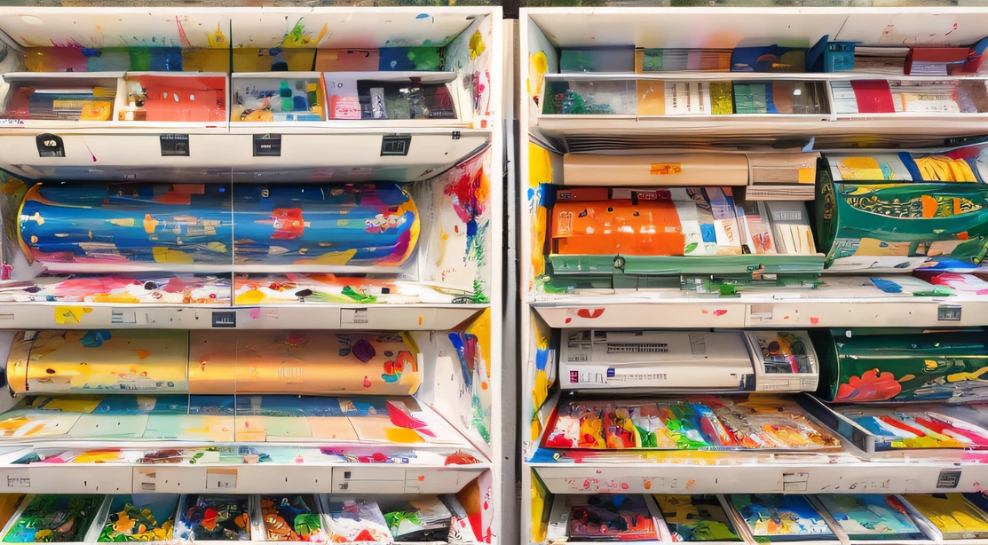 Realistic painting，Illustration compartments