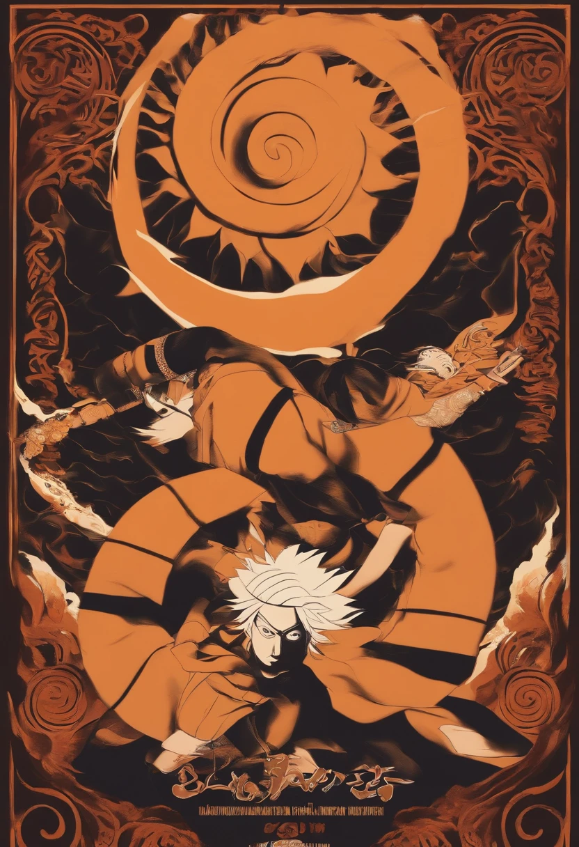 "Create a breathtaking movie poster inspired by Masashi Kishimoto's Naruto, showcasing the legendary Naruto Uzumaki in all his glory."