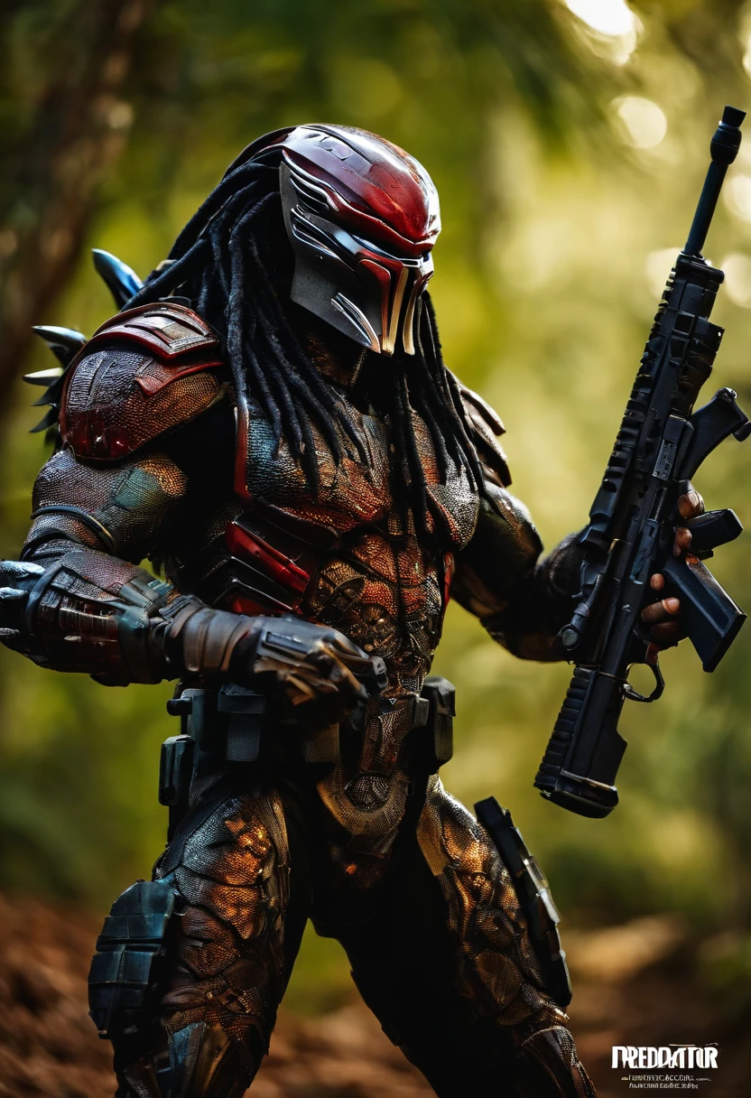 Predator，full bodyesbian，Heavy weapons