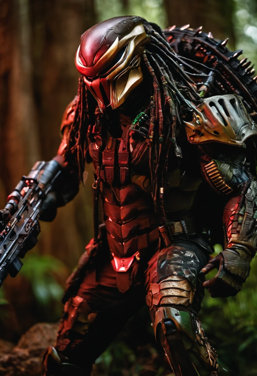 Predator，full bodyesbian，Heavy weapons