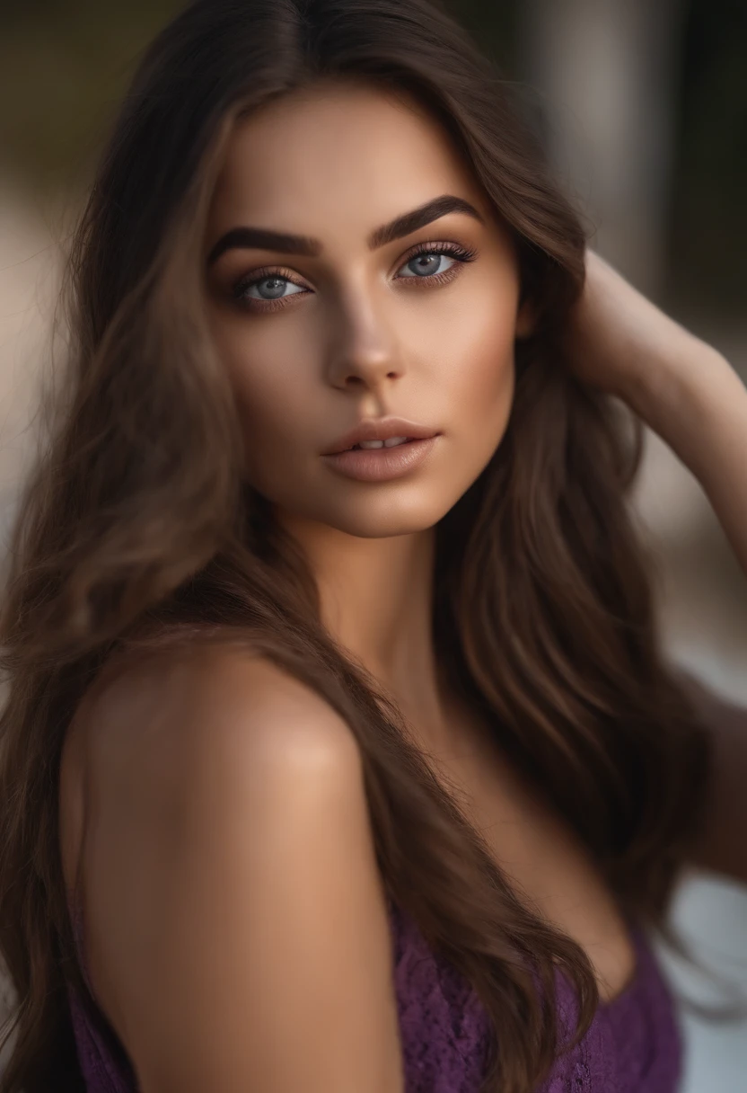 make a sexy image of a girl showing the boobs
