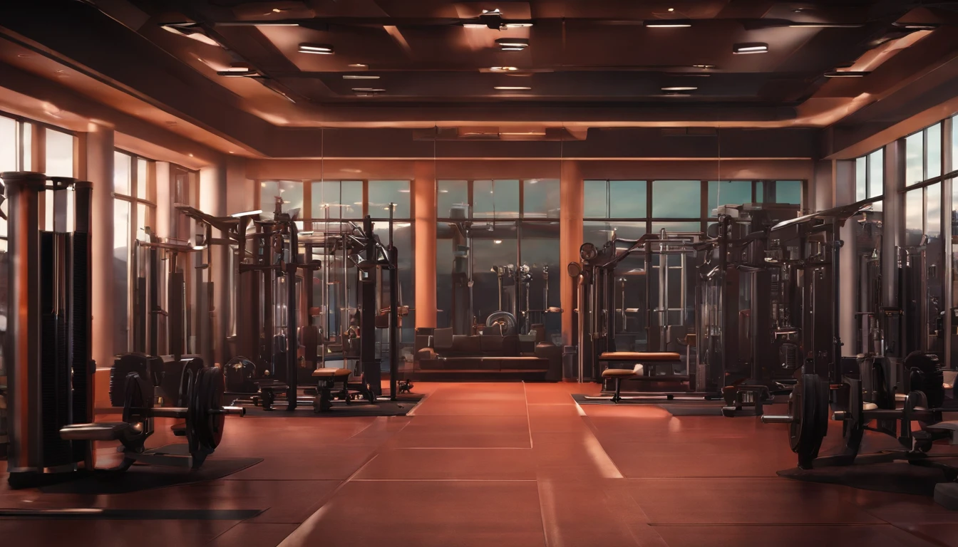Weight Room,Style Anime