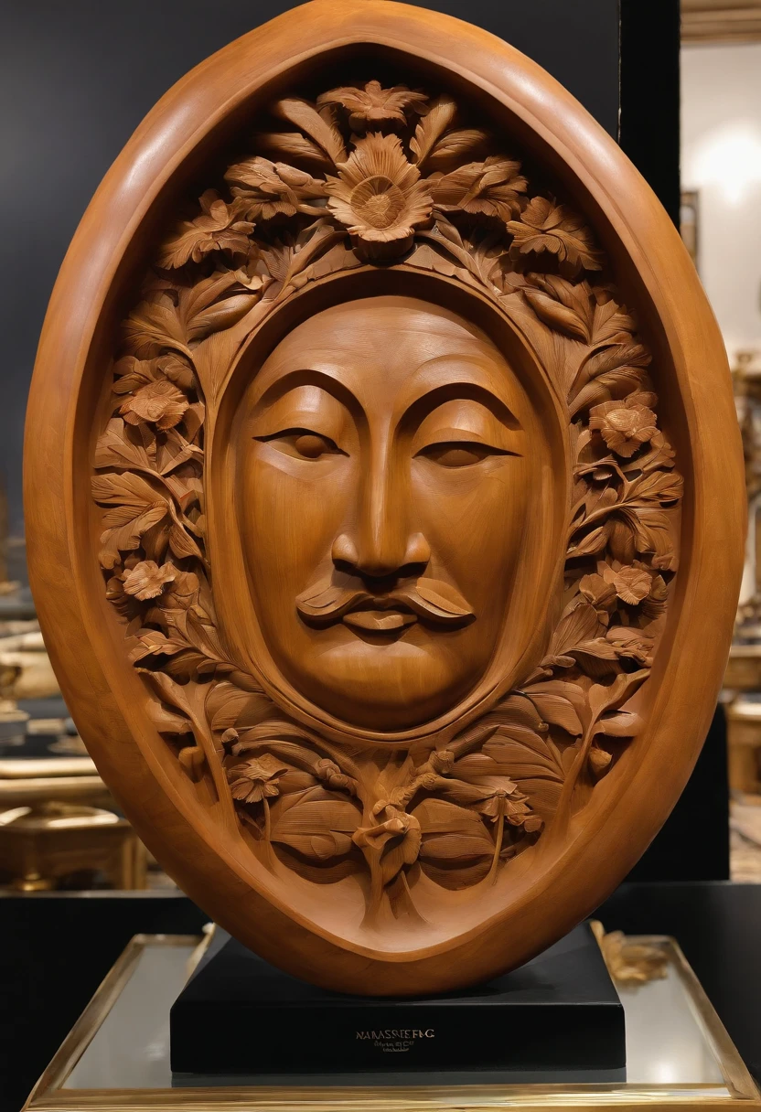 Olive core carving，Stunning carvings，Works of masters，