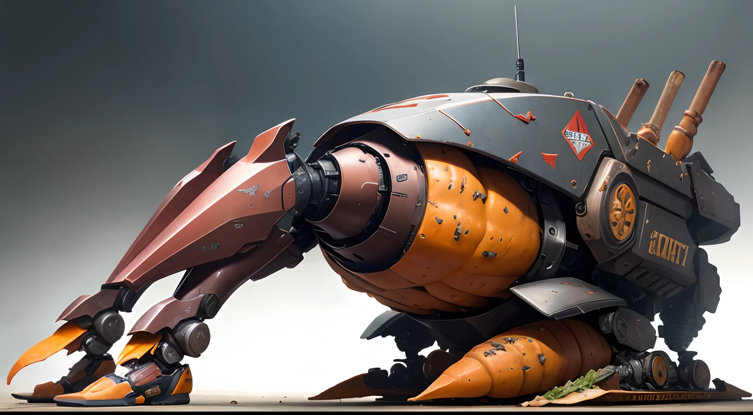 Armored Core Boiled sweet potatoes 621 Raven Tank legs