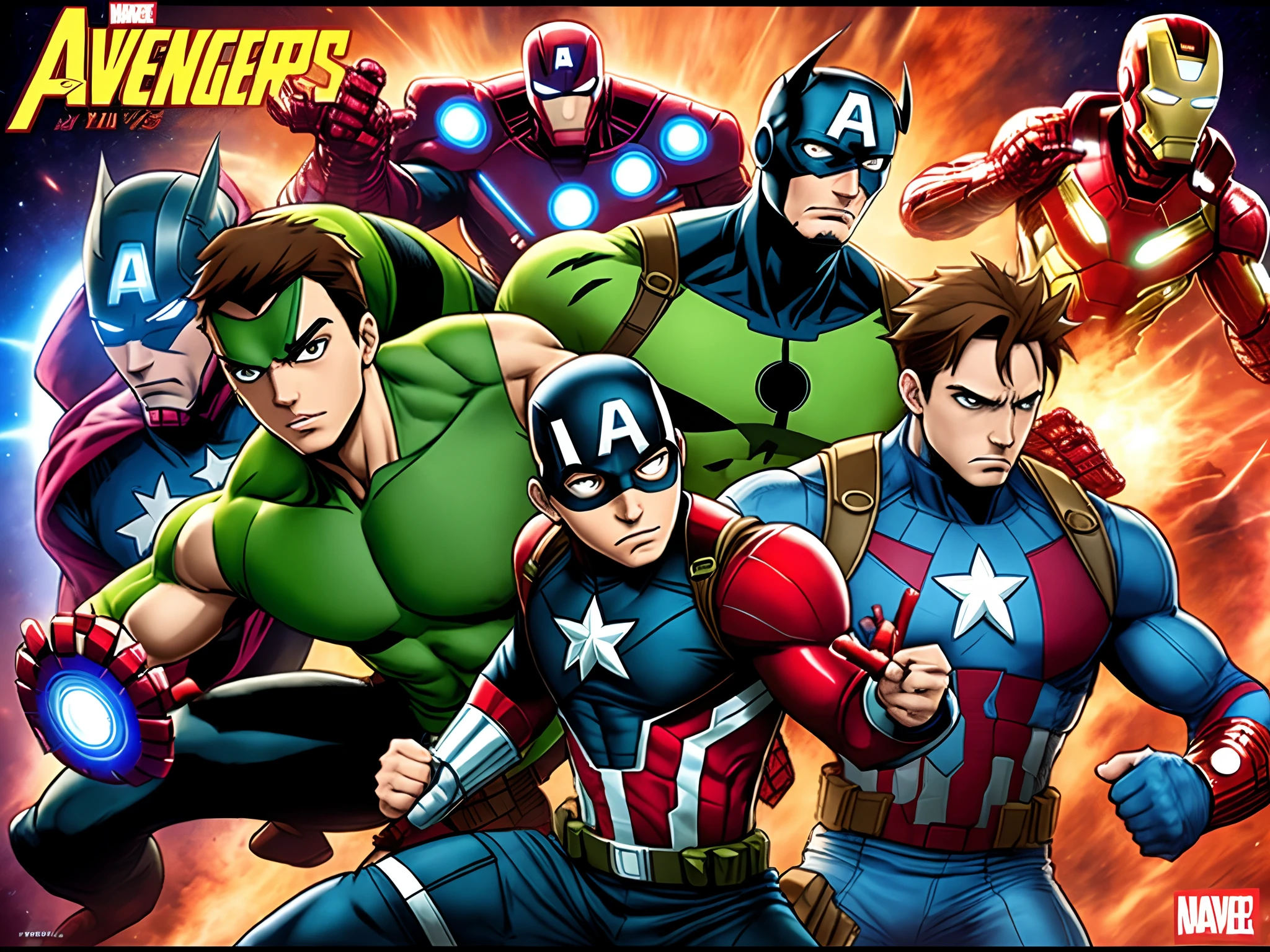 ben 10 vs avengers