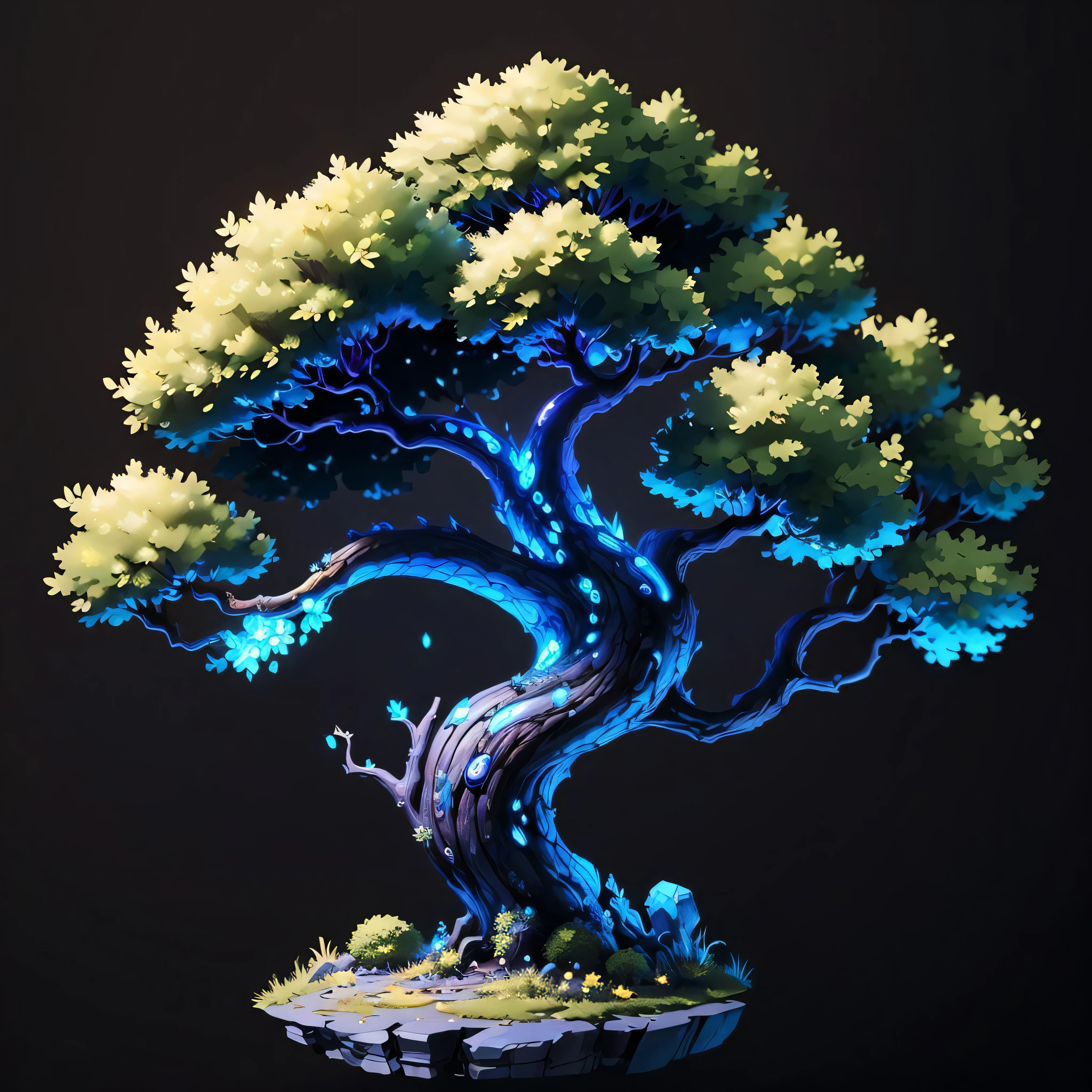 (black background:1.3) (simple background:1.3), far shot ((best quality)), tree, 8k, tree Silver colored leaves, intricate foliage (masterpiece:1.2), (concept art:1.2), high detail, sharp details
(exploration:1.3) (Luminescent tapestry:1.1) (black hole:0.9)
eldritchtech dark energy <lora:CosmicEldritchTech-20:0.8