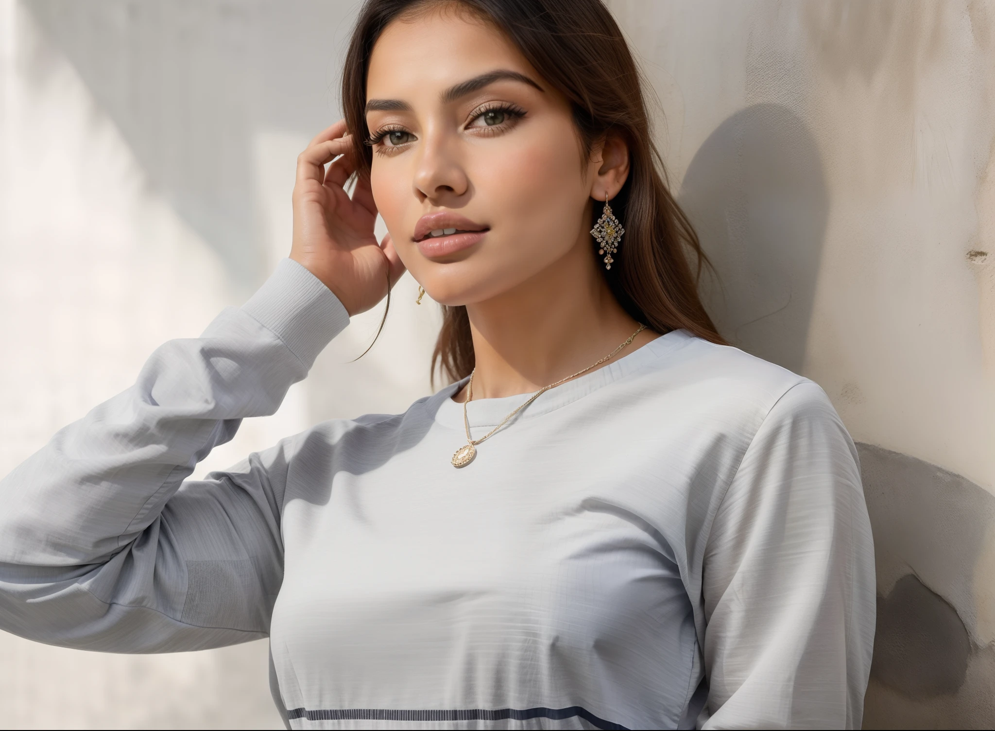 mulher linda, Supermodelo brasileira, brasileiro, na copa do mundo, fernanda suarez, Caroline Gariba, Ana de Armas, colombiano, Malika Favre, linda senhora, julia sarda, 🇺🇦, Parece Fabiula Nascimento, Dua Lipa, Beautiful Mexican woman leaning against the Parede with cell phone in her ear, camisola cinzenta, 2 Modelo feminina de 4 anos, camisa cinza, julia sarda, shirt aPertada, Gray RouPas, P. j. n, Adriana Chechik, Manga comprida, foto de uma modelo, modelo posando, Foto oficial do produto, encaixar, olivia culpo, Πhotoshoot Promocional